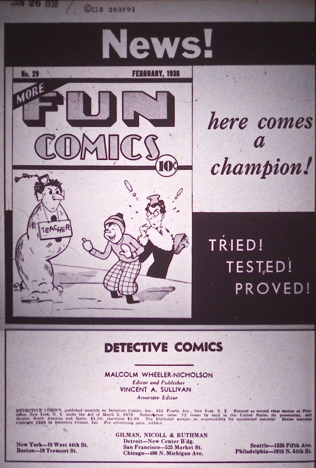 Read online Detective Comics (1937) comic -  Issue #12 - 2