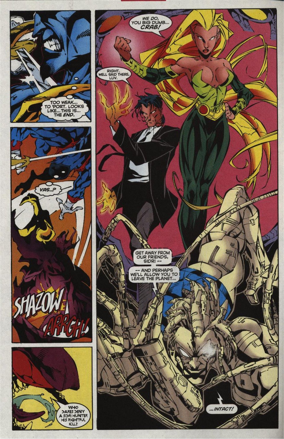 Read online Excalibur (1988) comic -  Issue #117 - 17