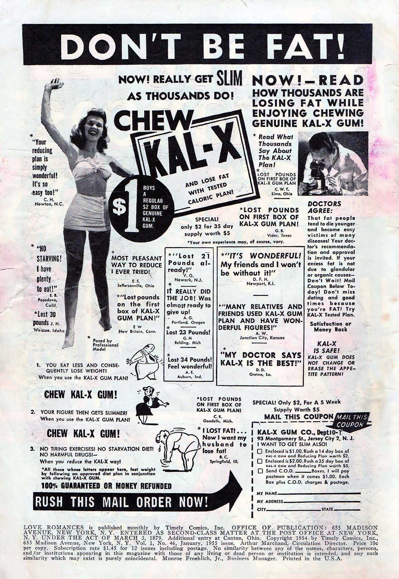 Read online Love Romances comic -  Issue #46 - 2