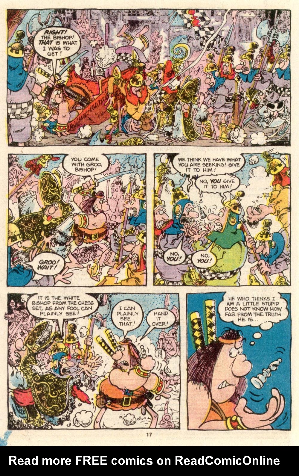 Read online Sergio Aragonés Groo the Wanderer comic -  Issue #24 - 18