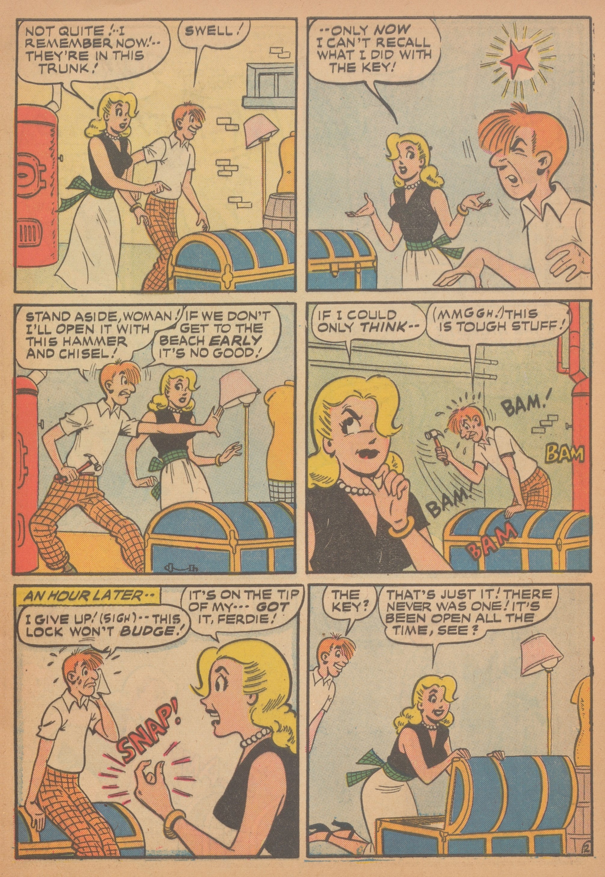 Read online Suzie Comics comic -  Issue #77 - 13