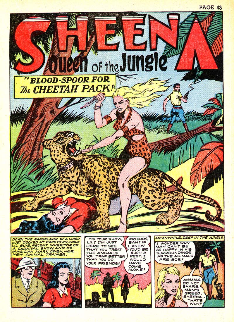 Read online Sheena, Queen of the Jungle (1942) comic -  Issue #3 - 46