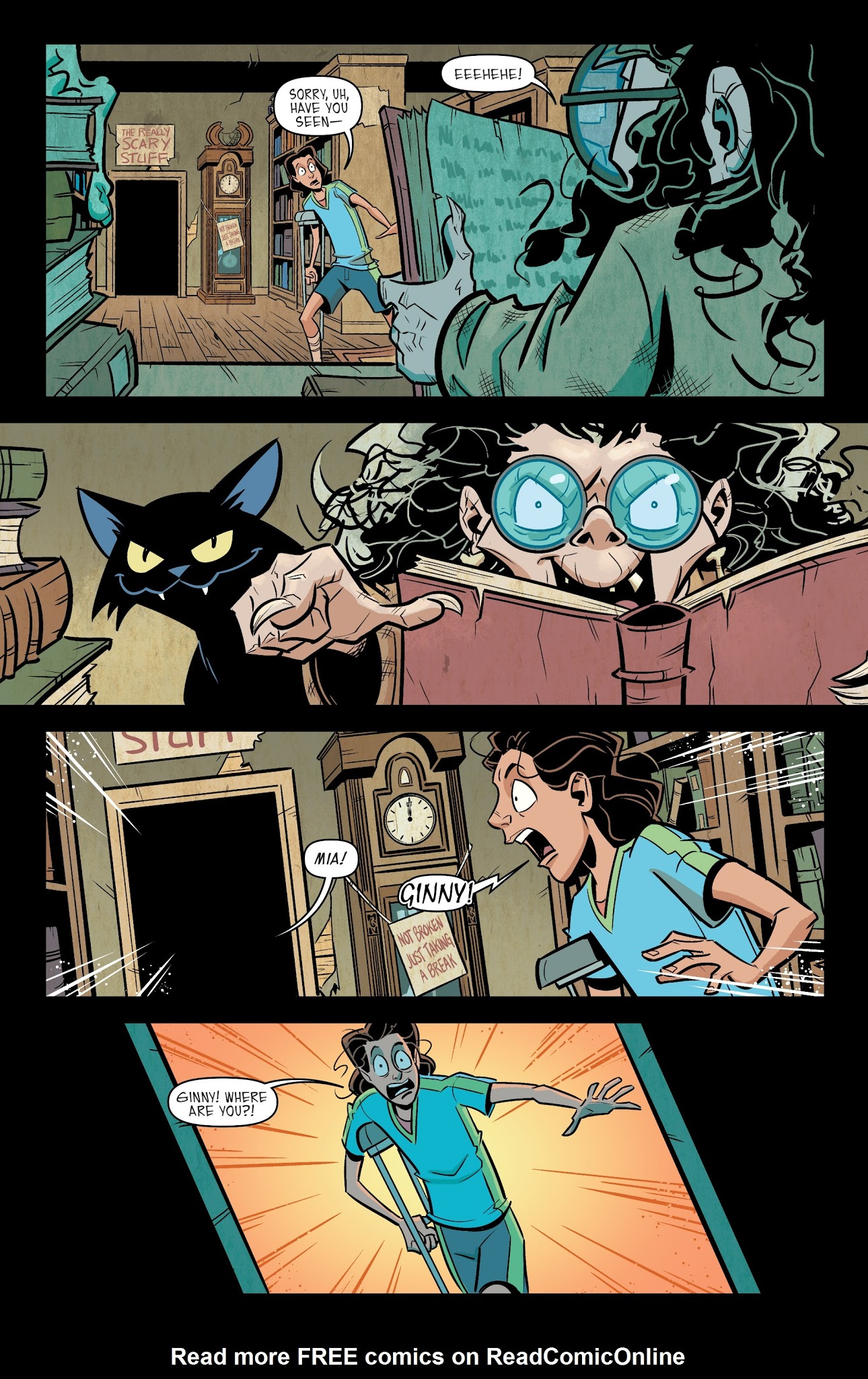 Read online Goosebumps: Monsters At Midnight comic -  Issue #1 - 18