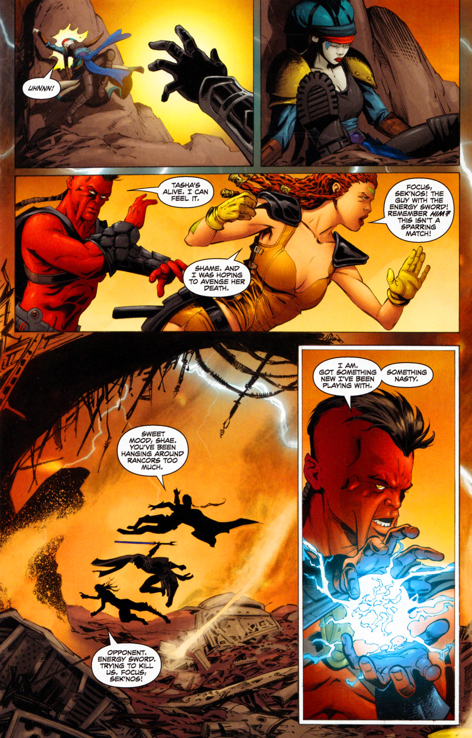 Read online Star Wars: Dawn Of The Jedi - Force Storm comic -  Issue #3 - 7