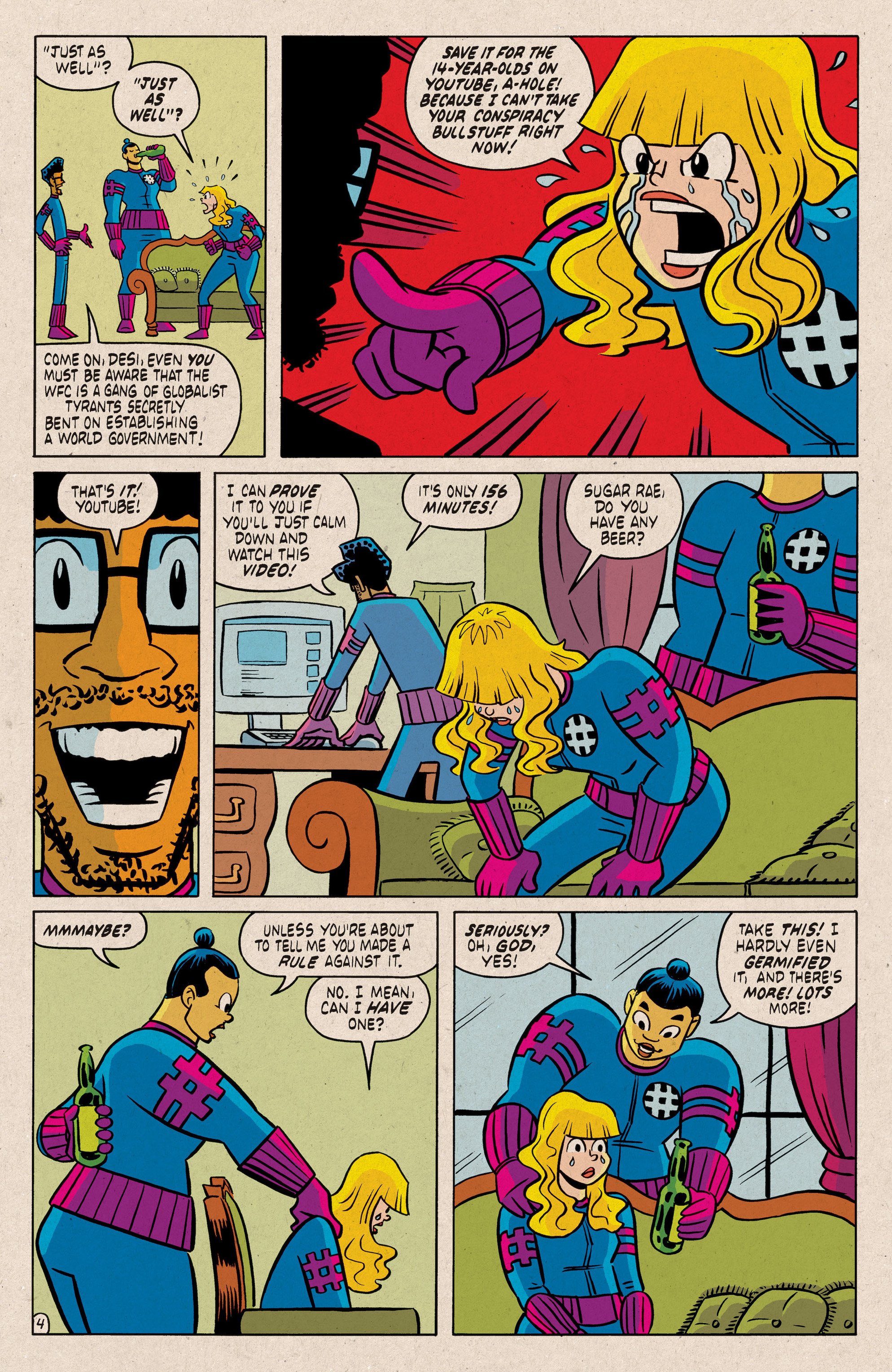 Read online Hashtag Danger comic -  Issue #4 - 6