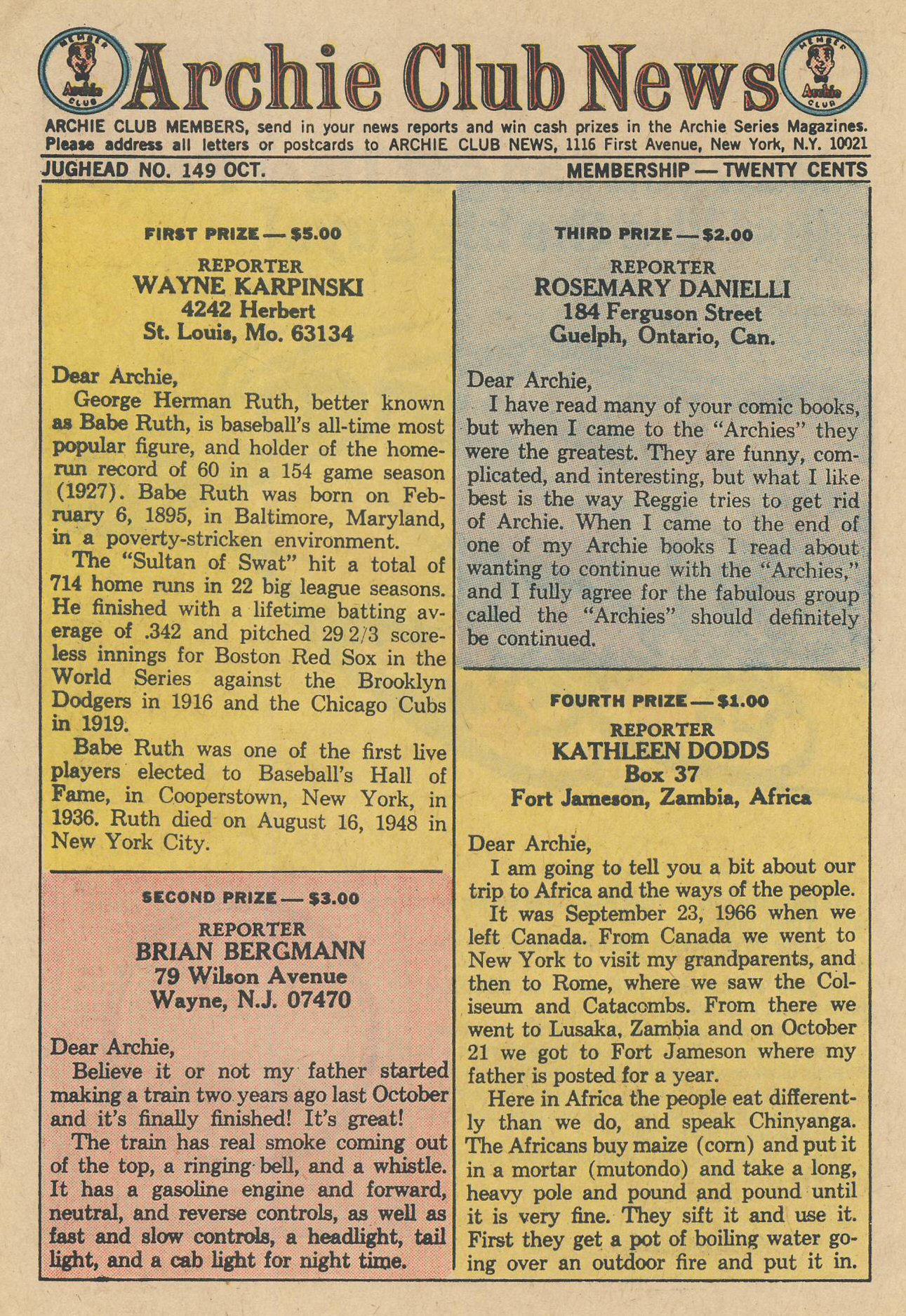 Read online Jughead (1965) comic -  Issue #149 - 10