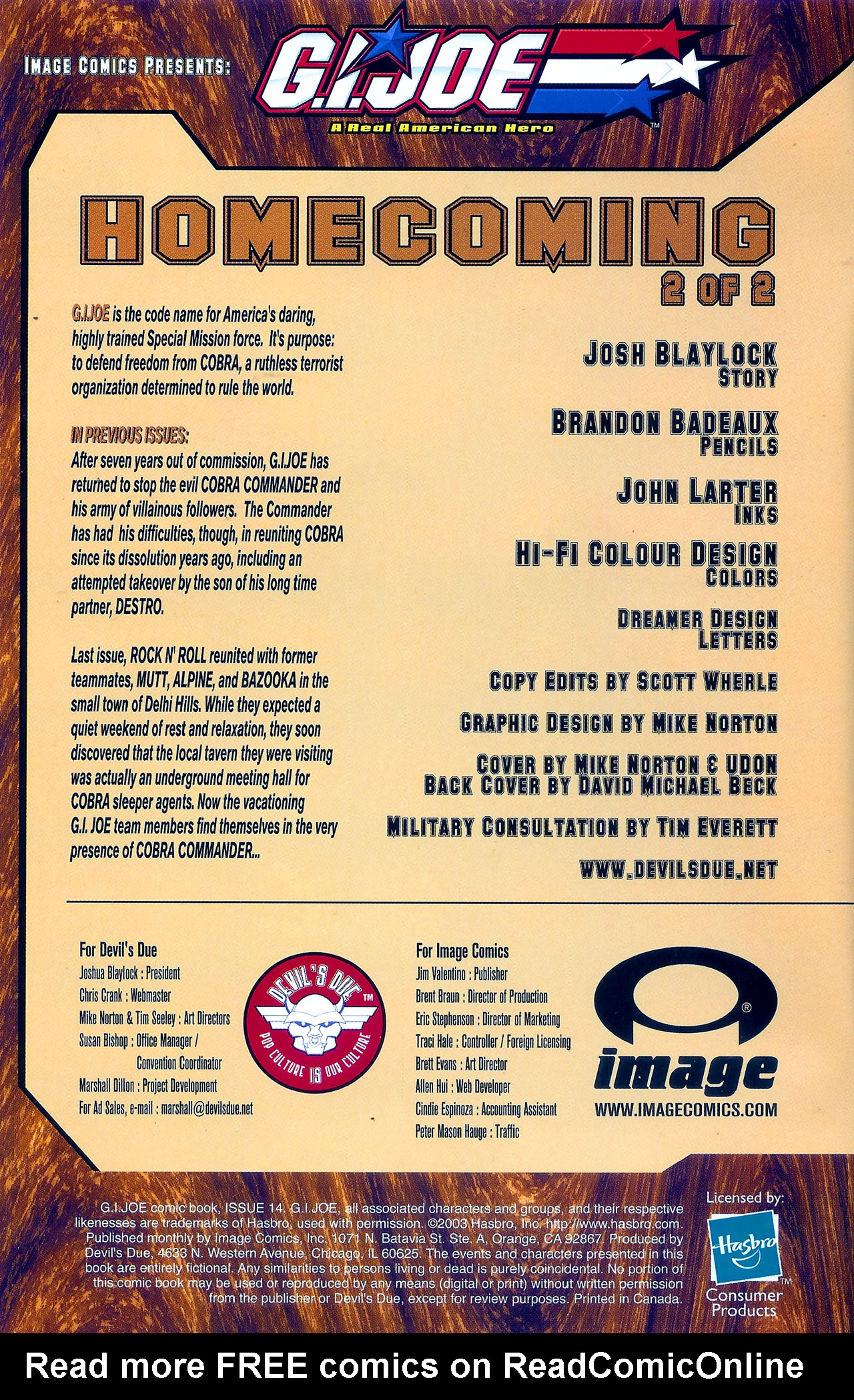 Read online G.I. Joe (2001) comic -  Issue #15 - 2
