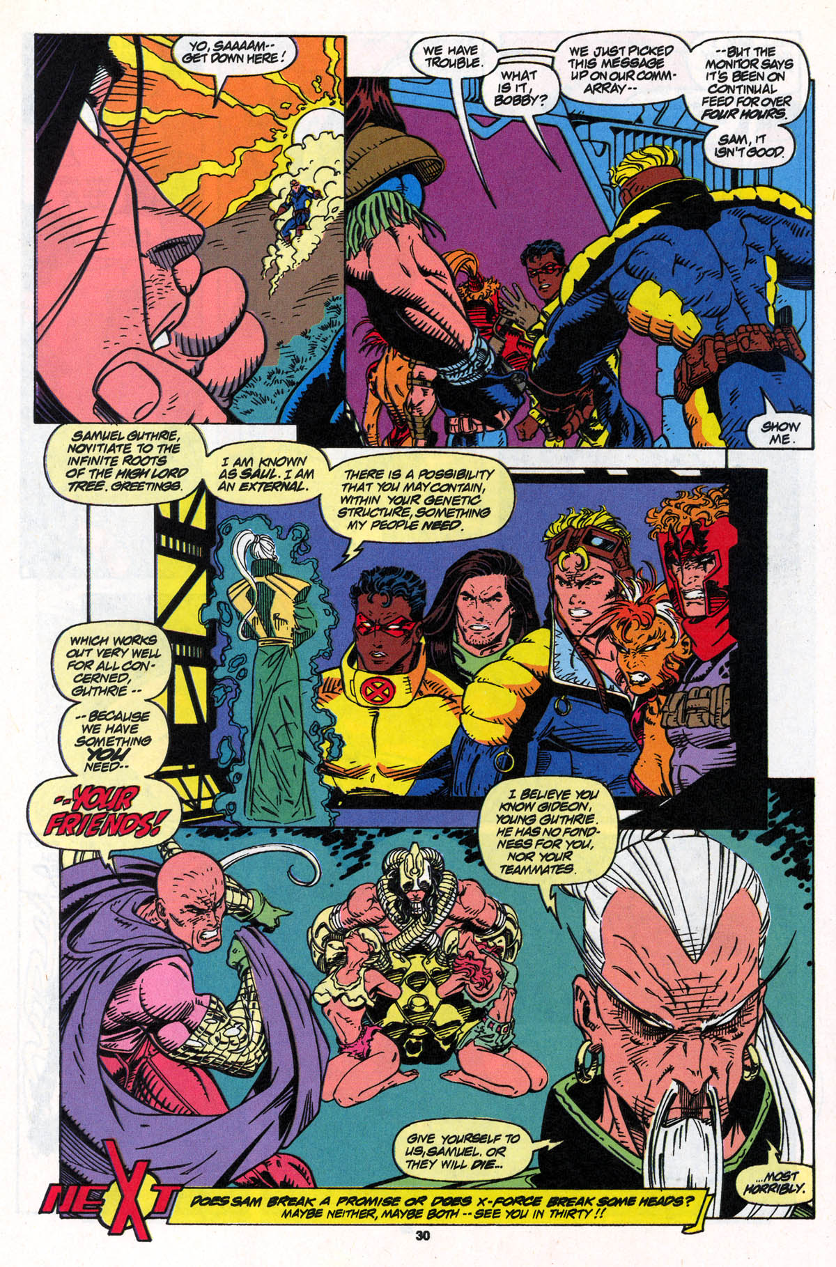 Read online X-Force (1991) comic -  Issue #22 - 30