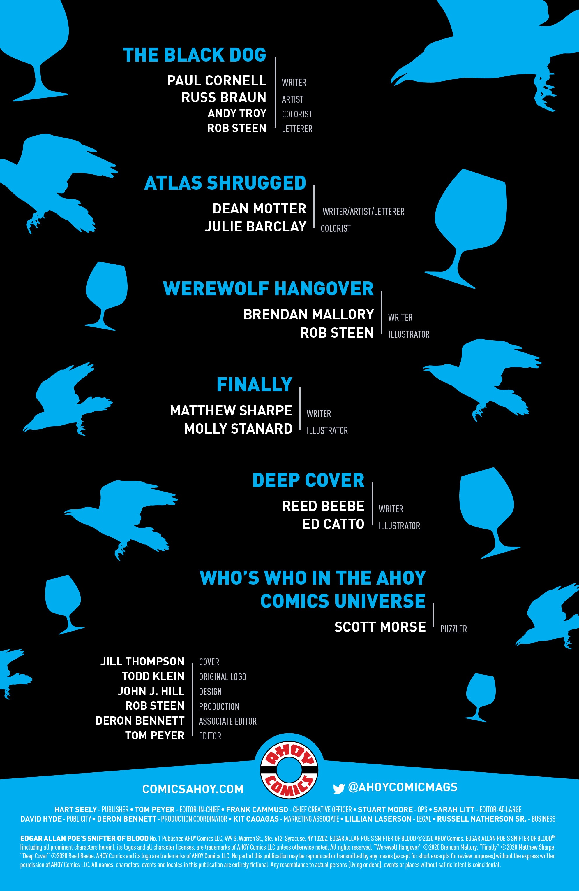 Read online Edgar Allan Poe's Snifter of Blood comic -  Issue #1 - 2