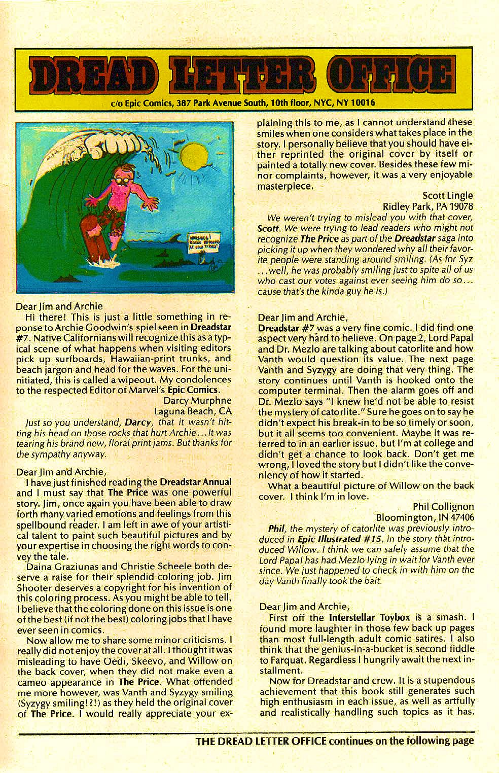 Read online Dreadstar comic -  Issue #9 - 33