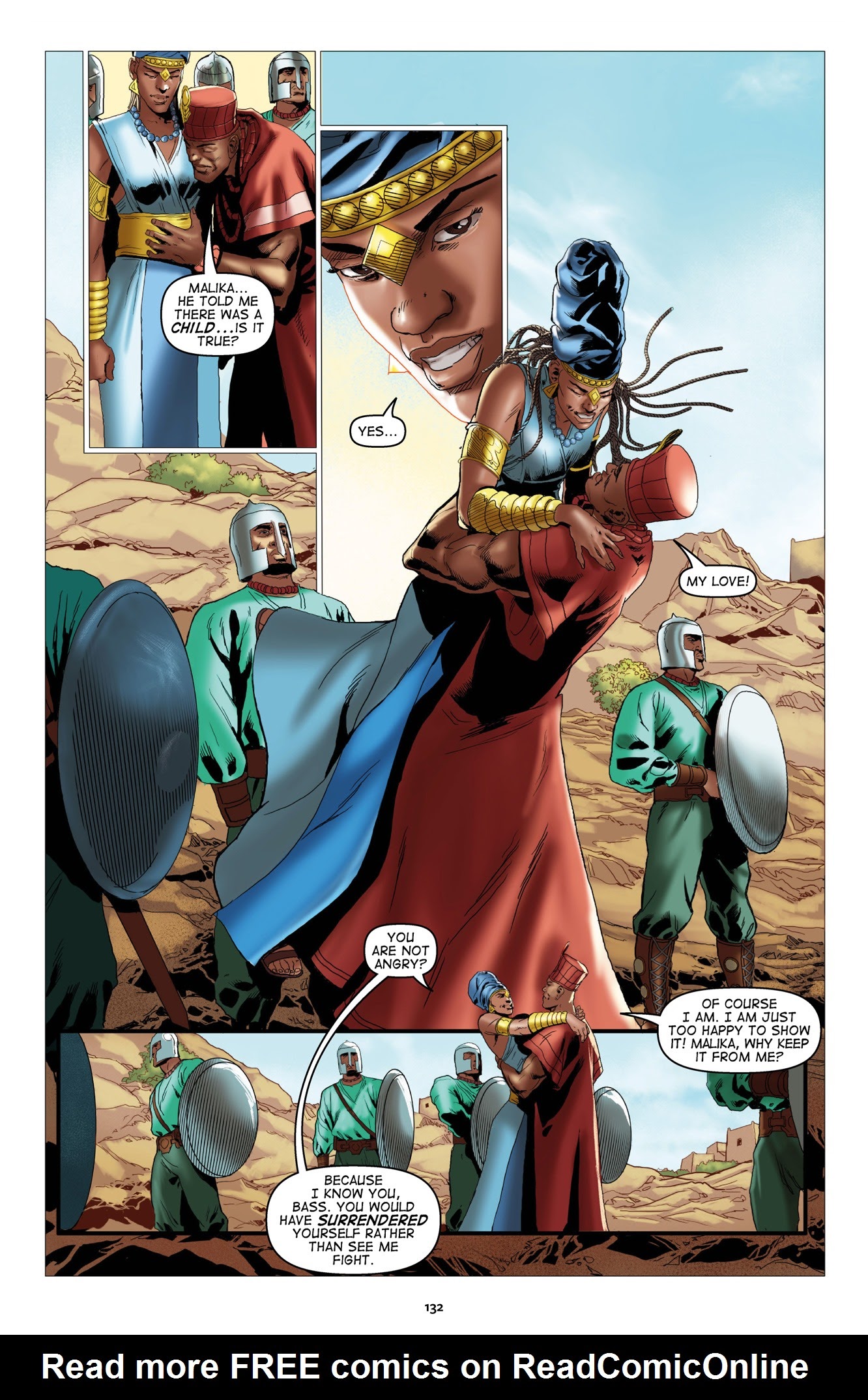 Read online Malika: Warrior Queen comic -  Issue # TPB 1 (Part 2) - 34