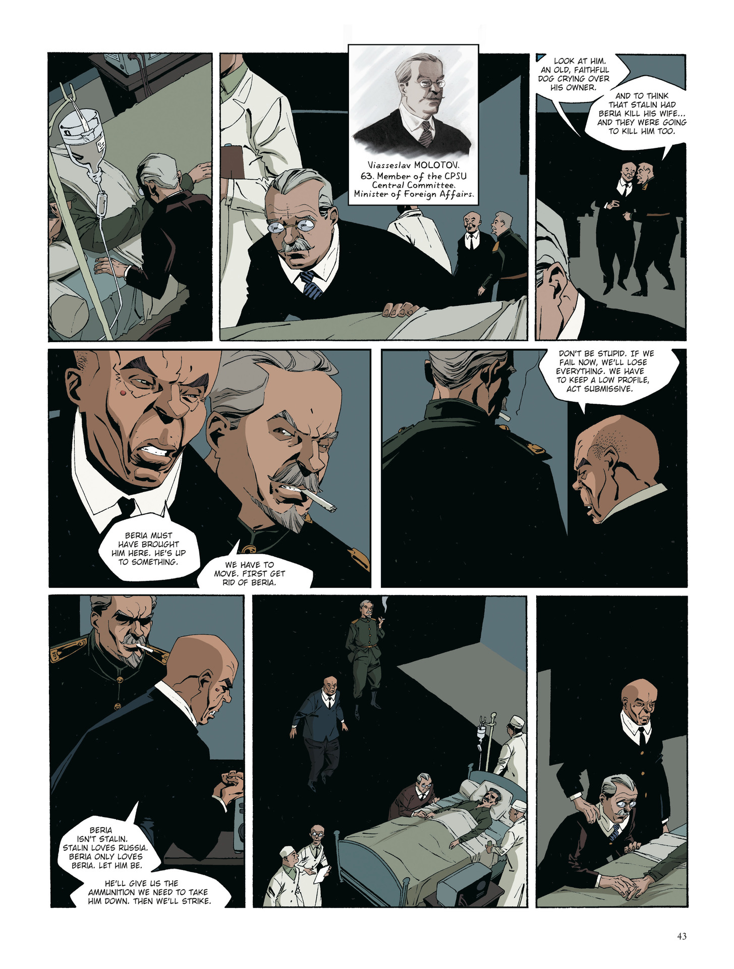 Read online The Death Of Stalin comic -  Issue #1 - 43