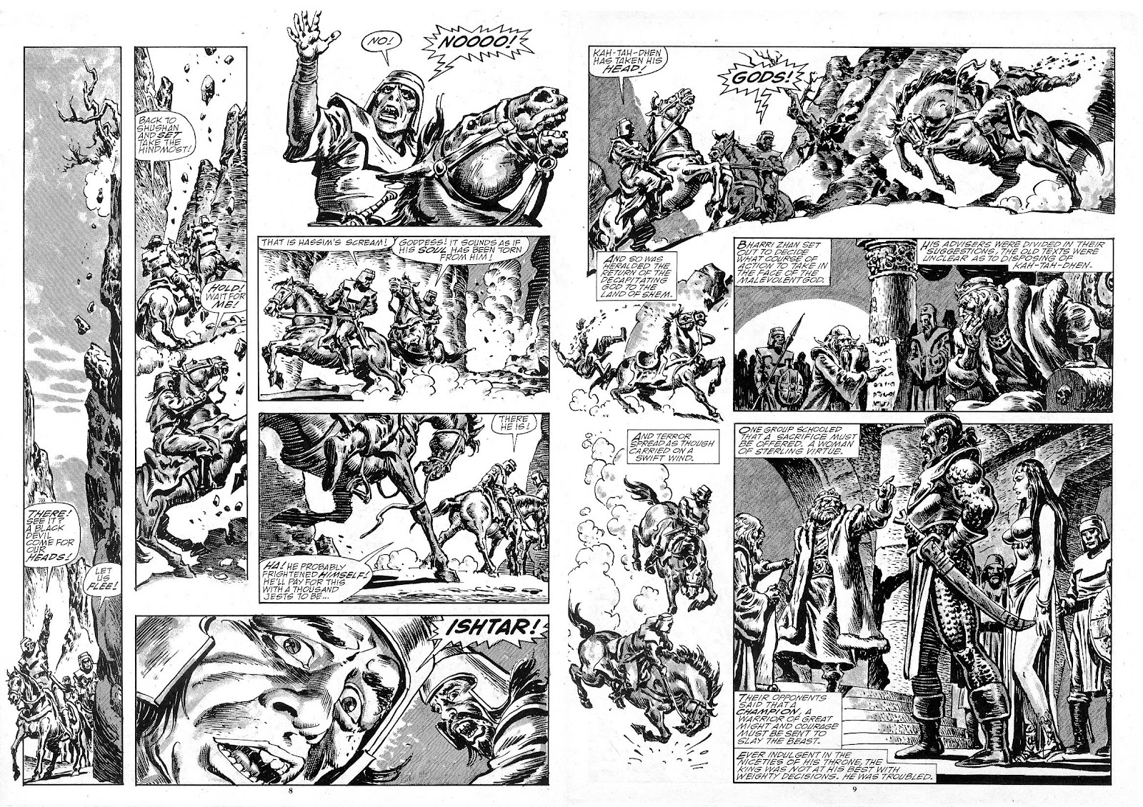 The Savage Sword Of Conan issue 183 - Page 9