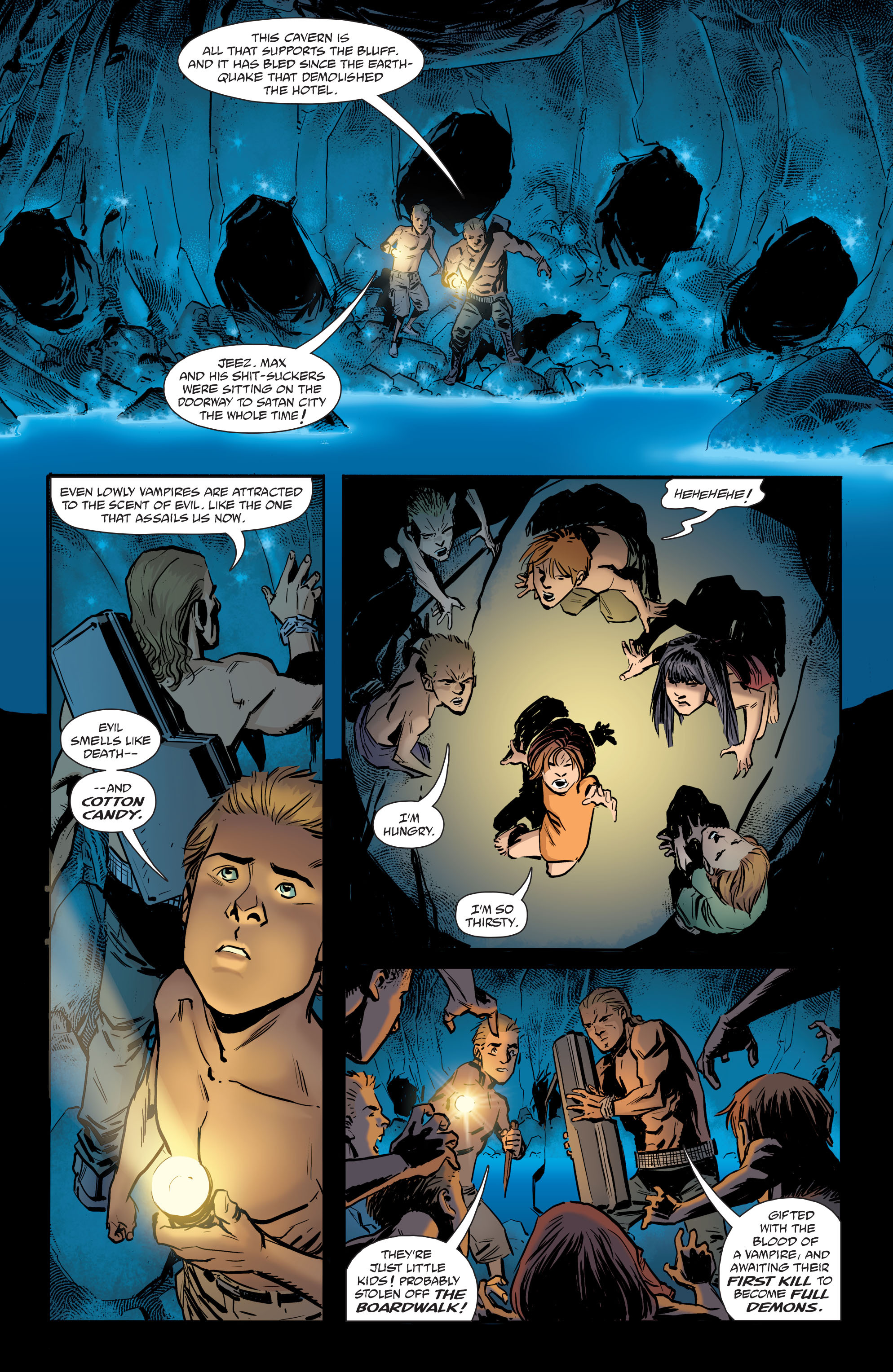 Read online The Lost Boys comic -  Issue #4 - 11