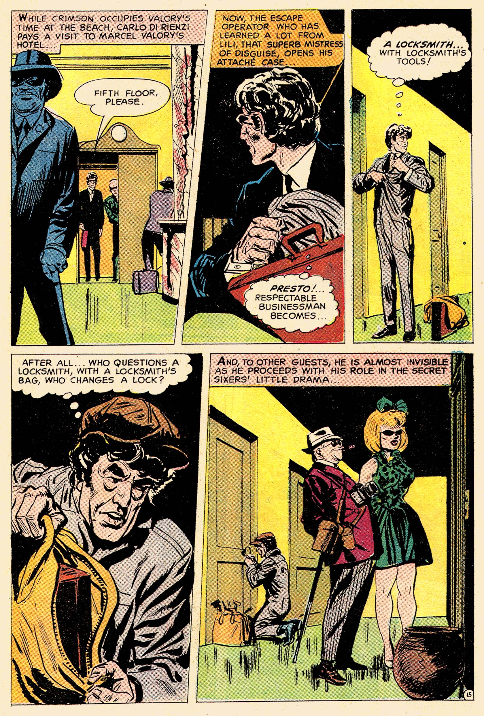 Read online Secret Six (1968) comic -  Issue #6 - 21