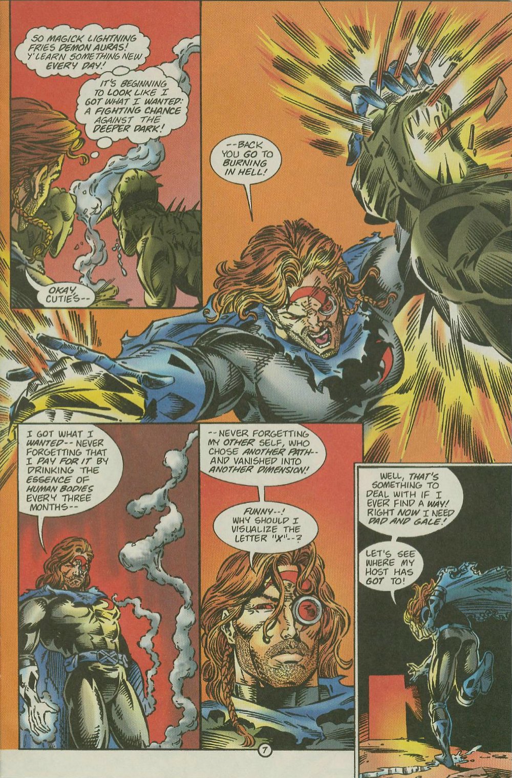 Read online The Night Man (1995) comic -  Issue #2 - 8