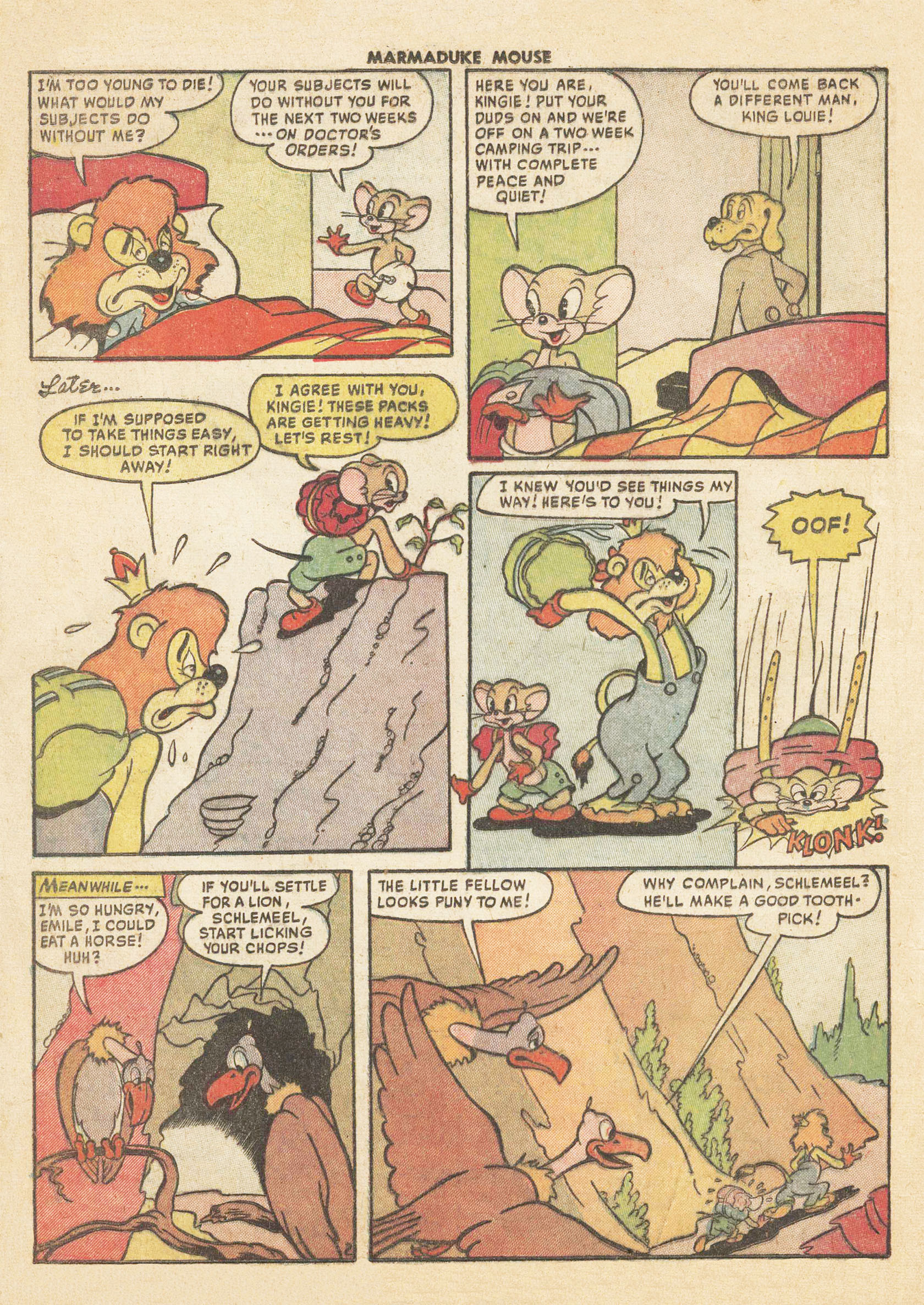 Read online Marmaduke Mouse comic -  Issue #20 - 4
