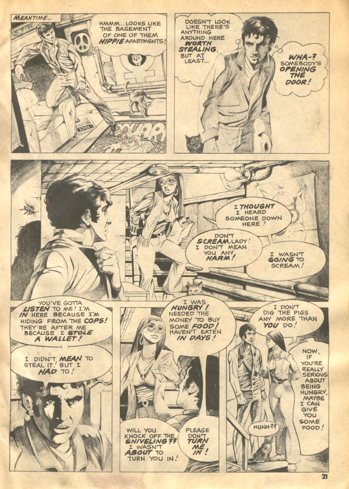 Read online Creepy (1964) comic -  Issue #42 - 21