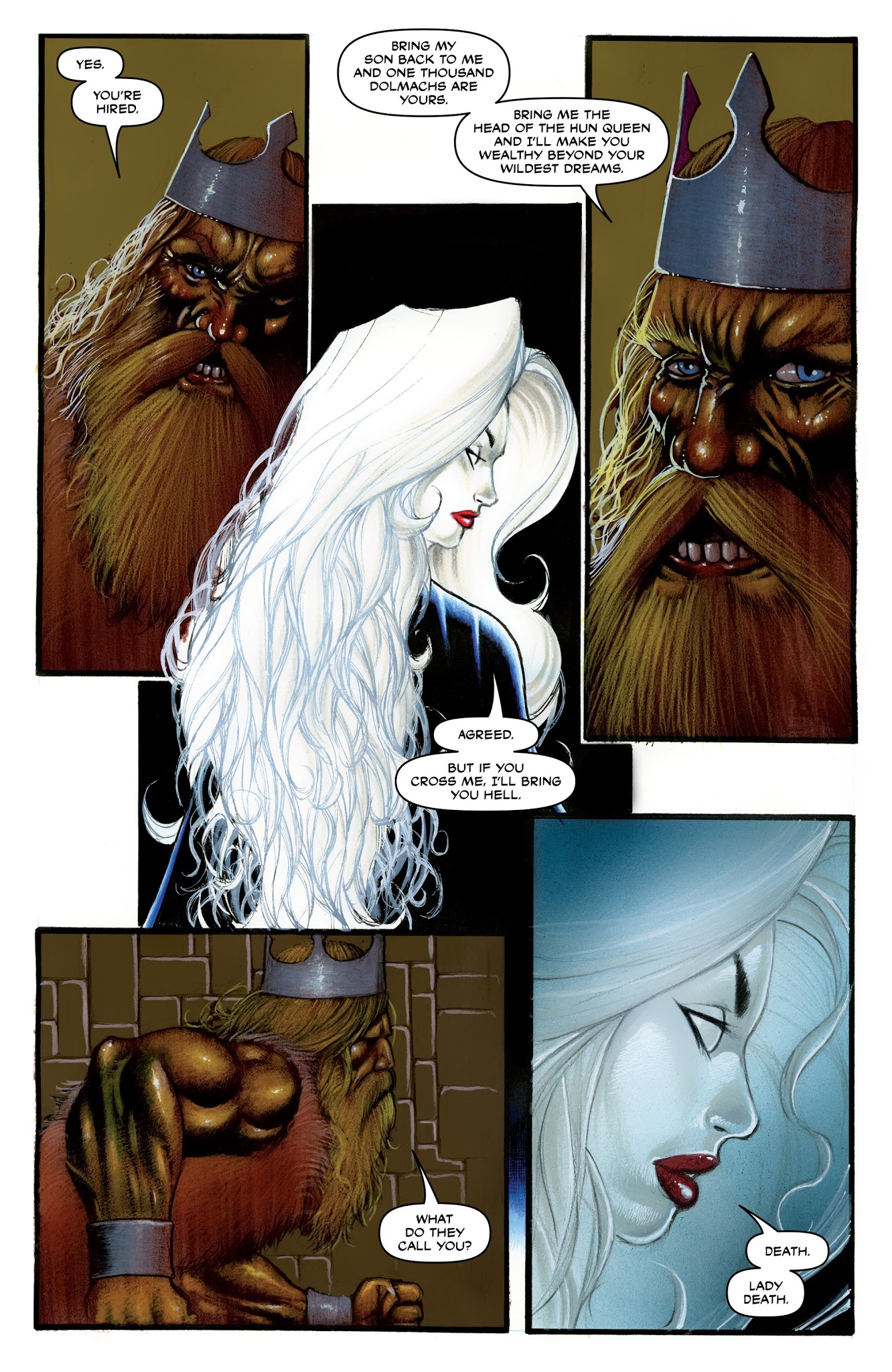 Read online Lady Death: Apocalypse comic -  Issue #0 - 12