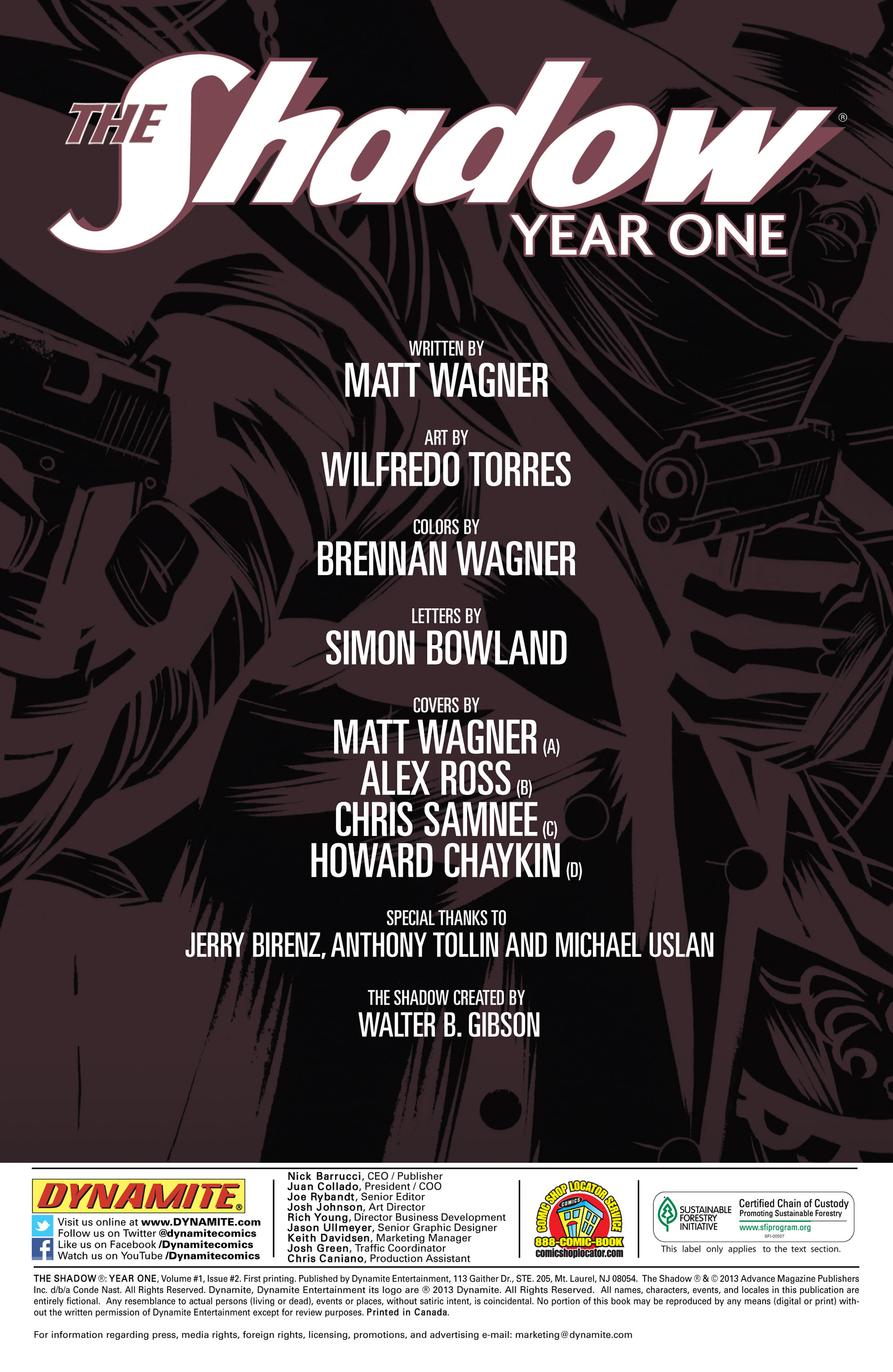 Read online The Shadow: Year One comic -  Issue #2 - 5