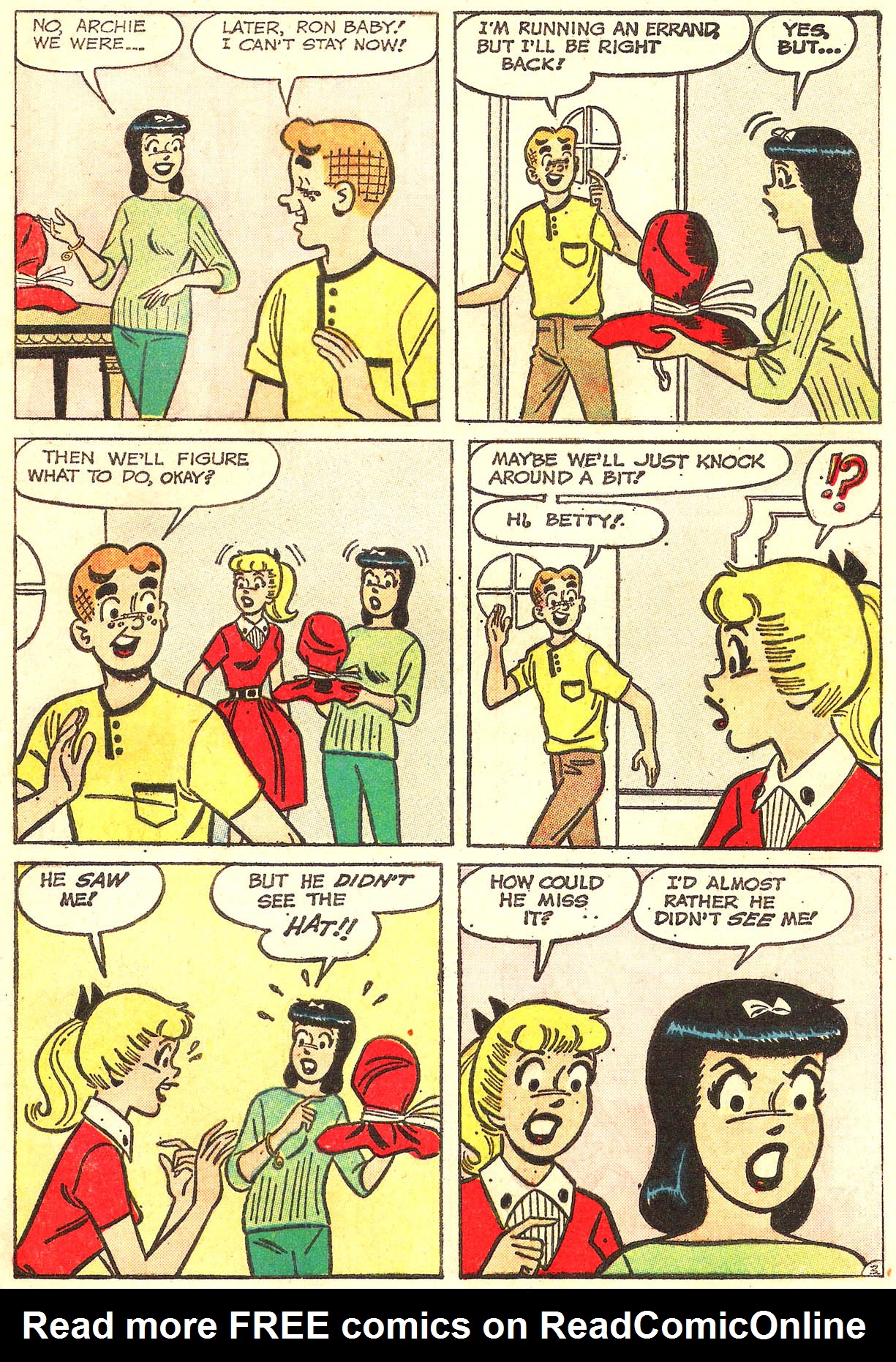 Read online Archie's Girls Betty and Veronica comic -  Issue #97 - 5