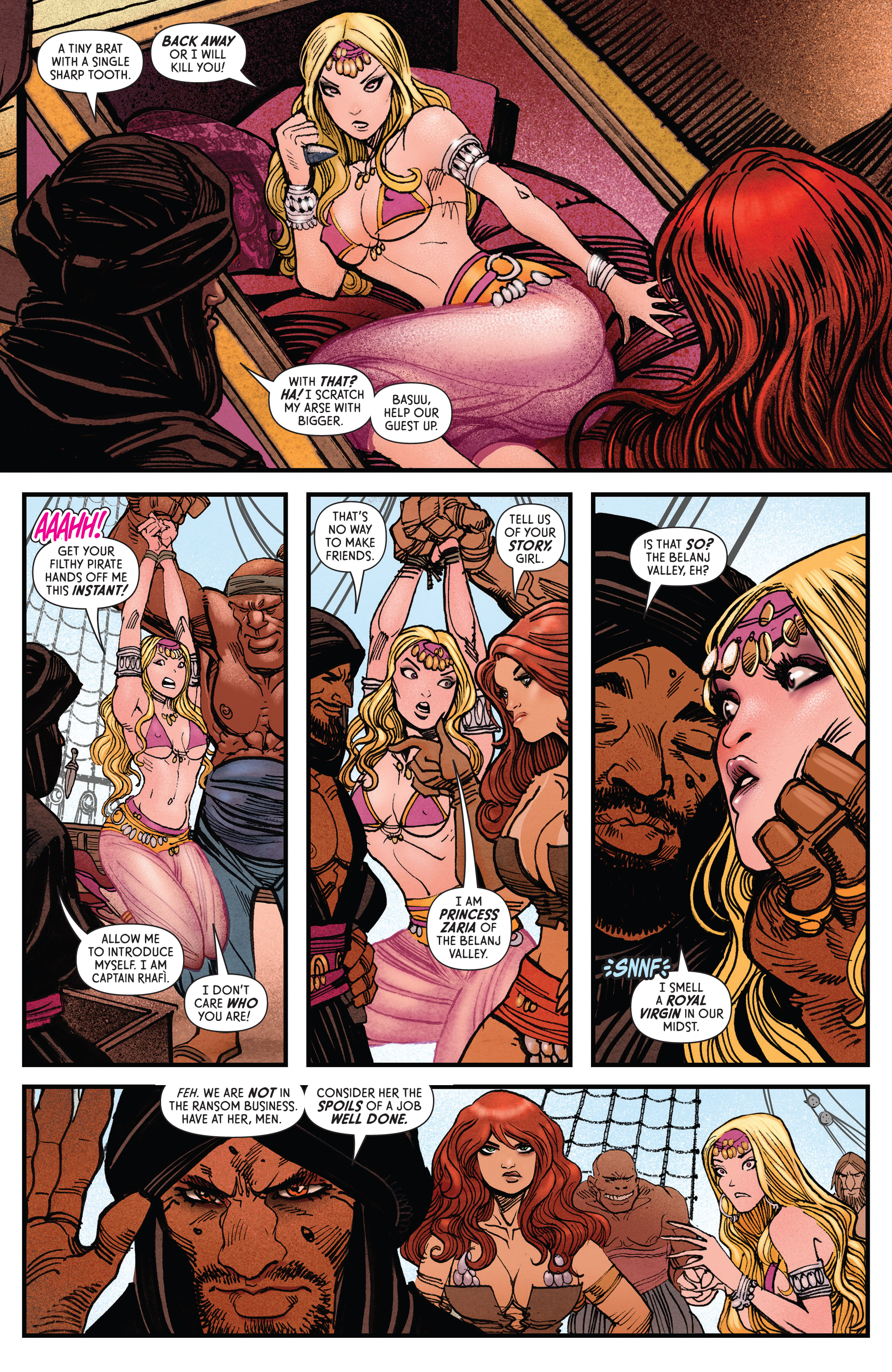 Read online The Invincible Red Sonja comic -  Issue #1 - 13