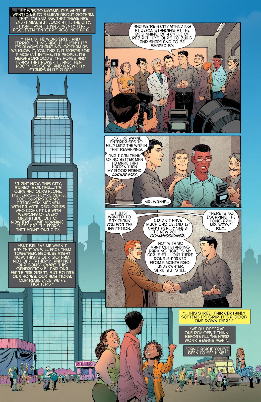Batman: Year Zero - Dark City issue Full - Page 219