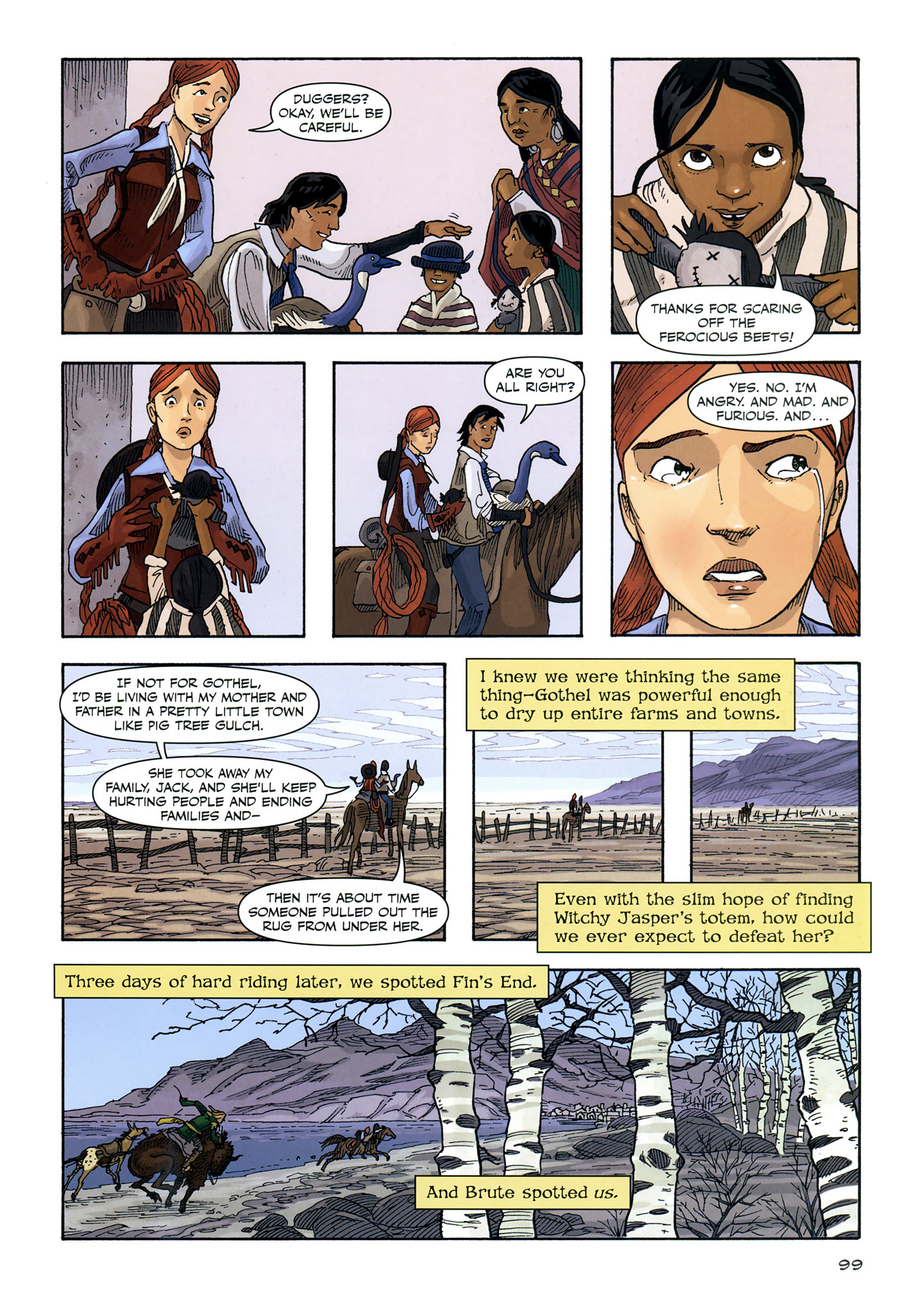 Read online Rapunzel's Revenge comic -  Issue # TPB - 101