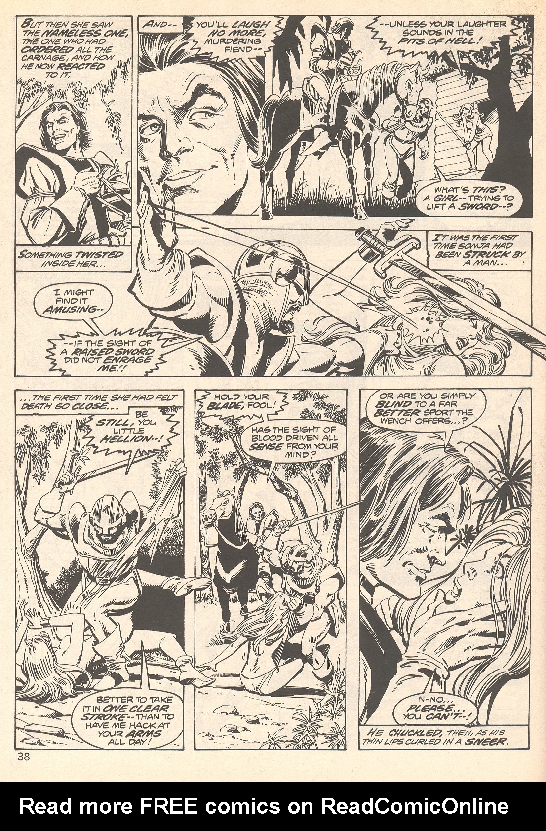 Read online The Savage Sword Of Conan comic -  Issue #78 - 38