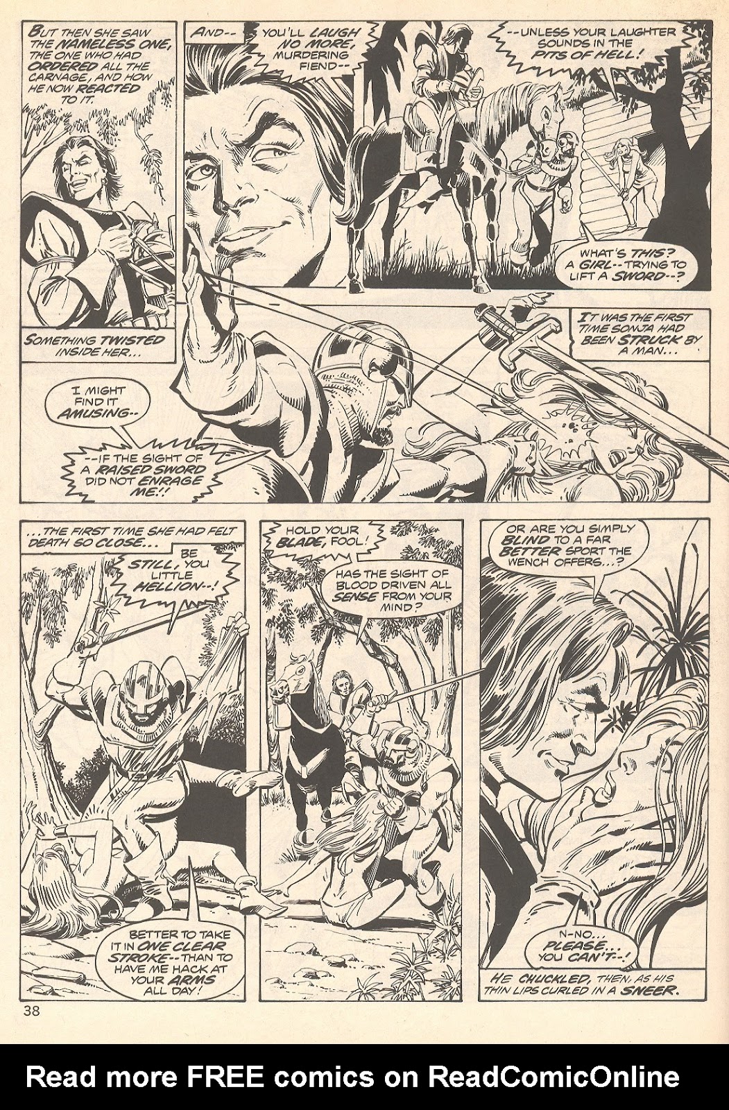 The Savage Sword Of Conan issue 78 - Page 38