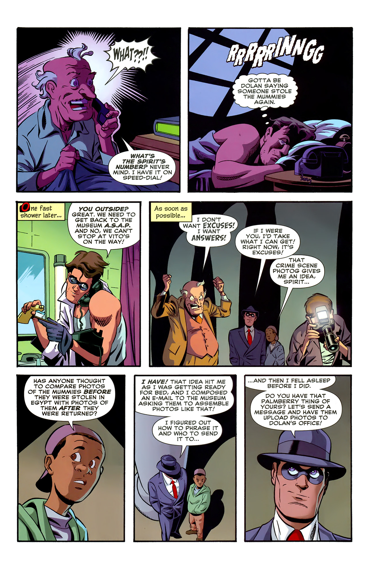 Read online The Spirit (2007) comic -  Issue #18 - 16