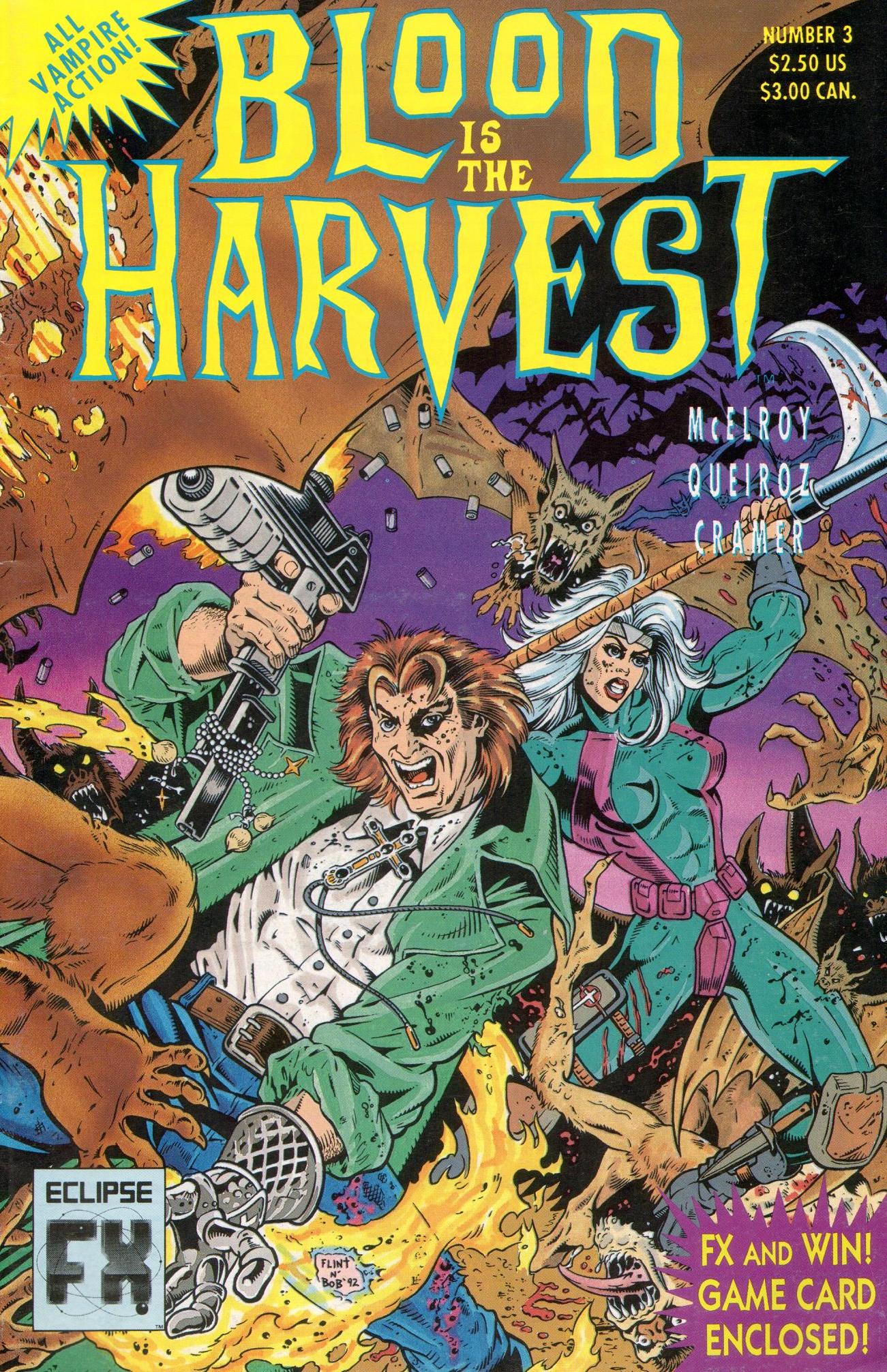 Read online Blood Is The Harvest comic -  Issue #3 - 1