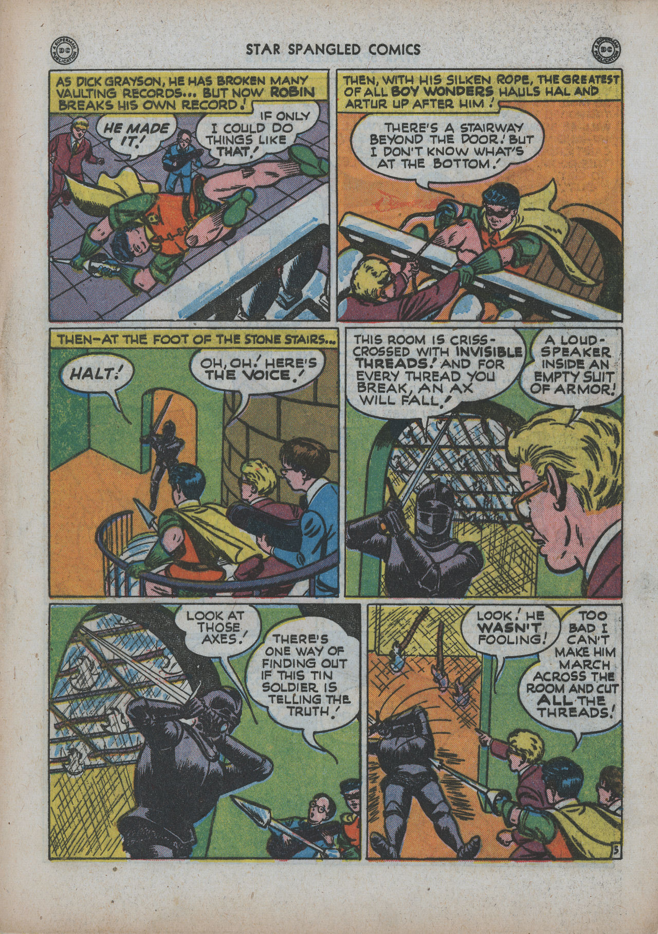 Read online Star Spangled Comics comic -  Issue #67 - 7