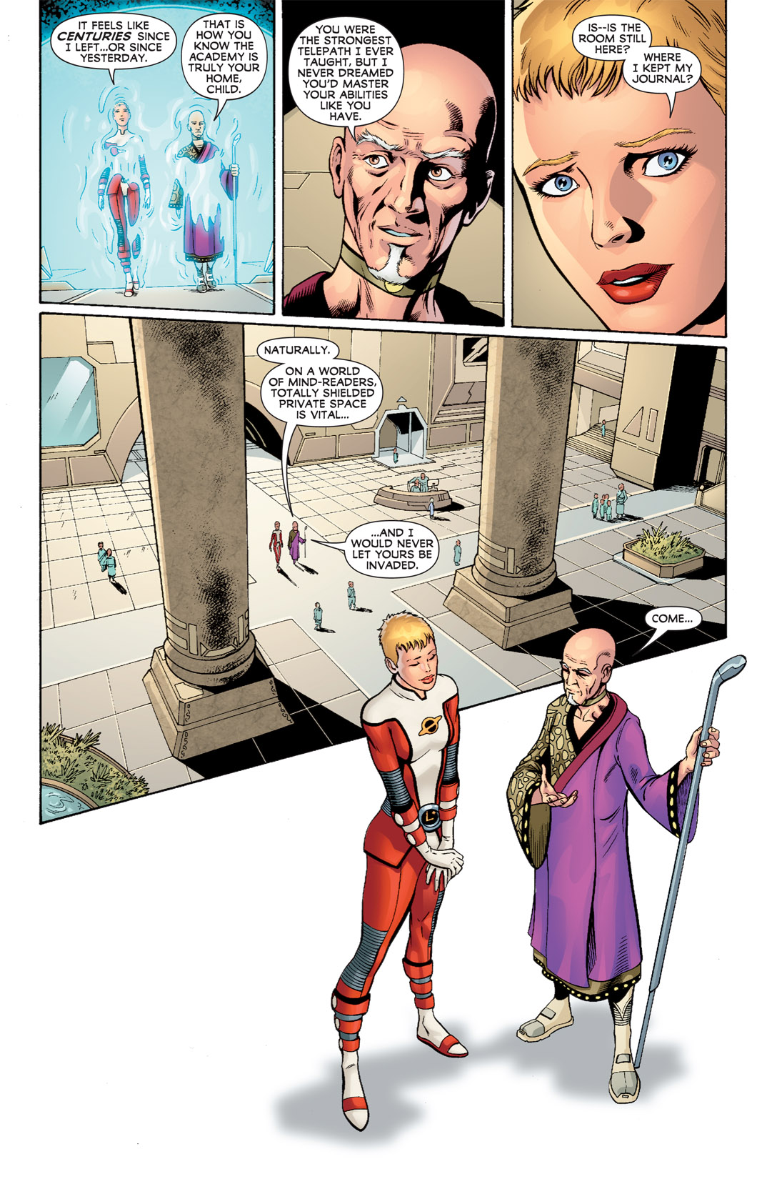 Read online Legion of Super-Heroes (2010) comic -  Issue #1 - 7
