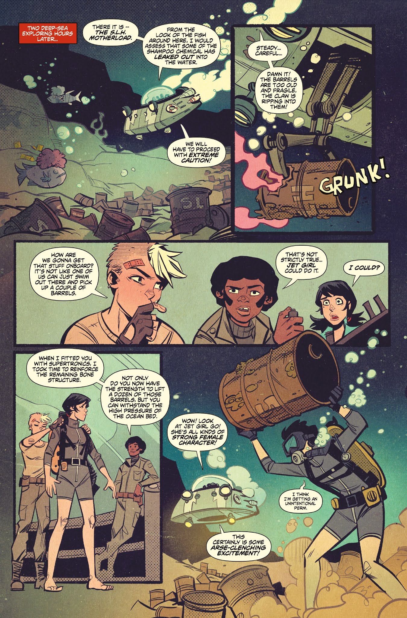 Read online Tank Girl: All Stars comic -  Issue #4 - 12