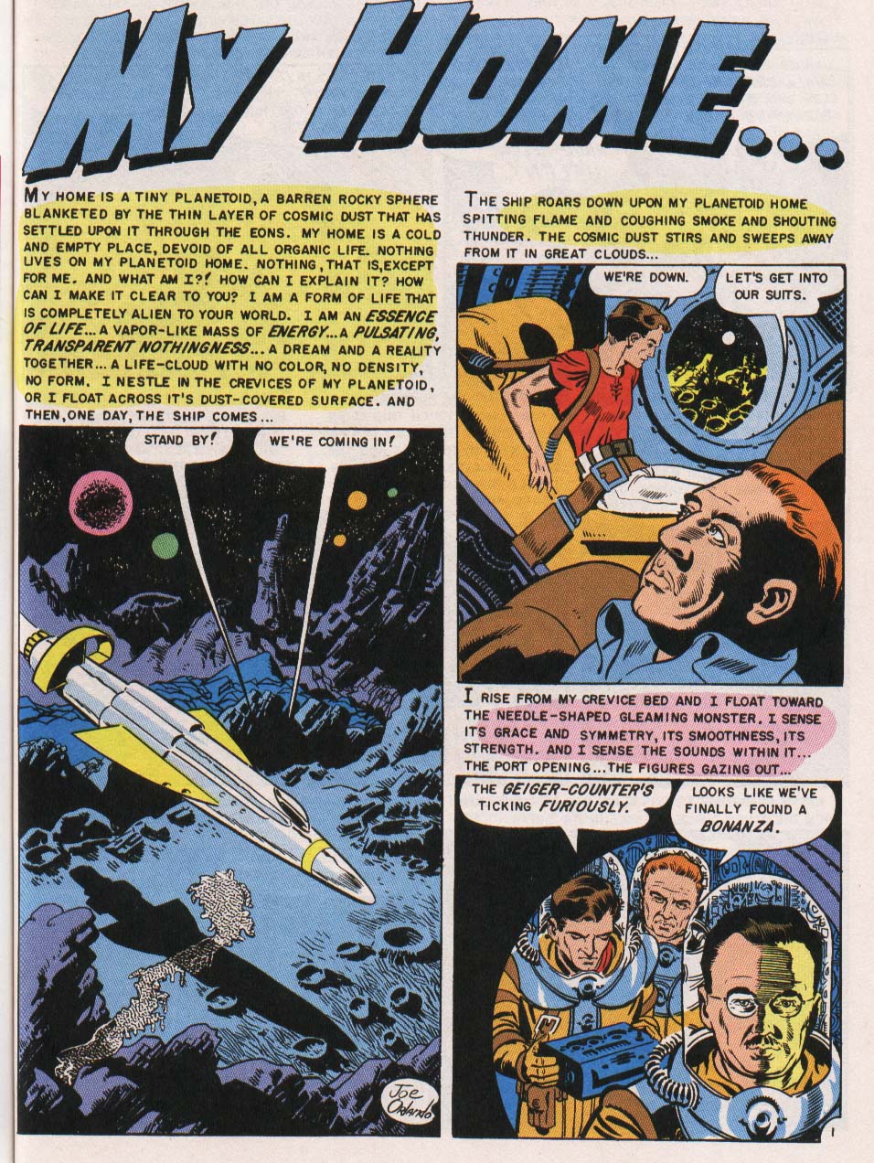Read online Weird Fantasy (1951) comic -  Issue #21 - 2
