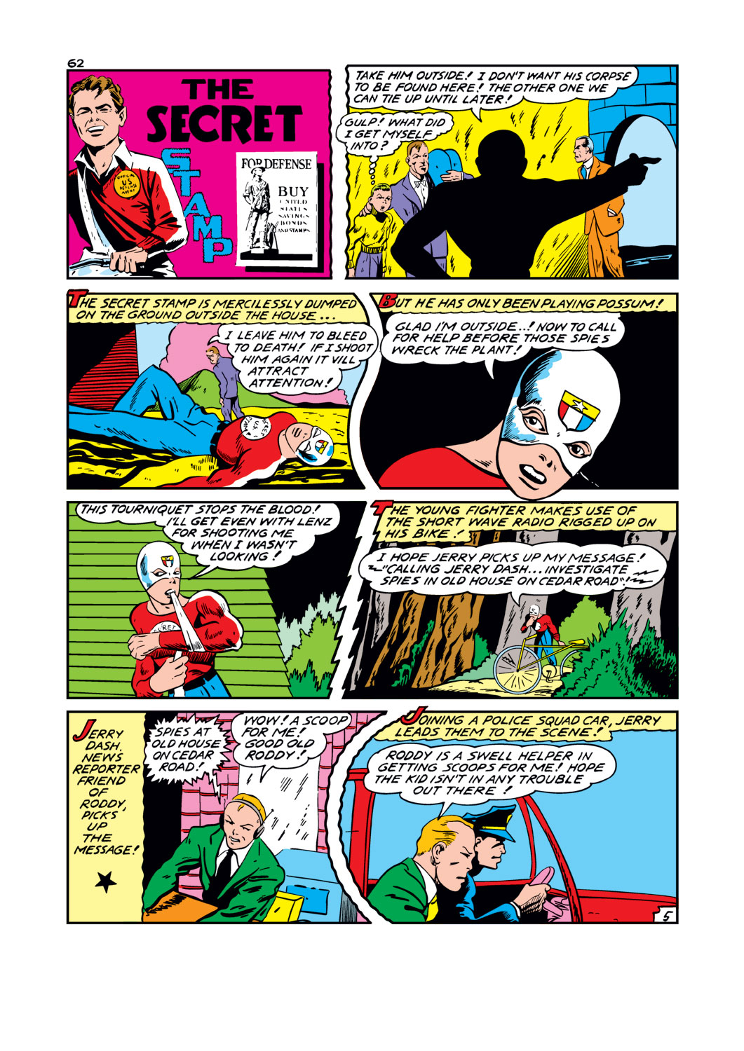 Read online Captain America Comics comic -  Issue #14 - 63