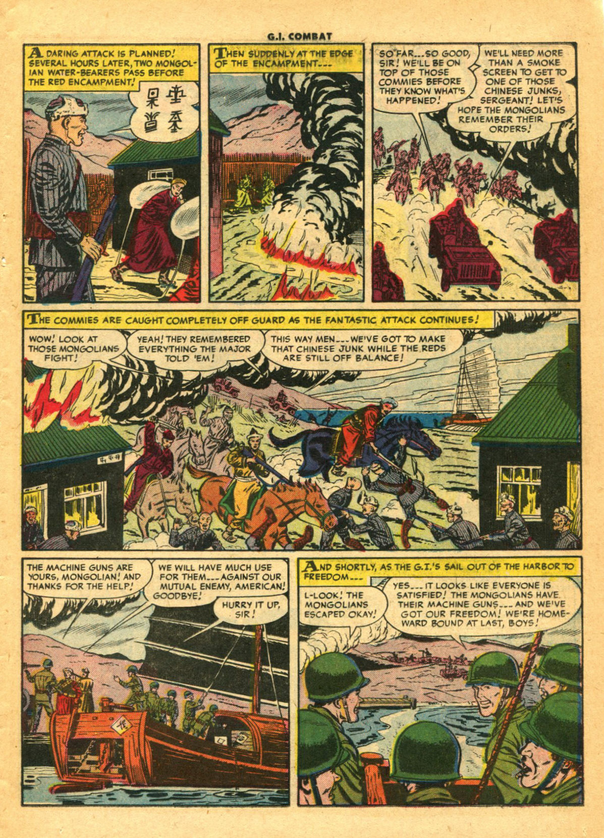 Read online G.I. Combat (1952) comic -  Issue #16 - 10