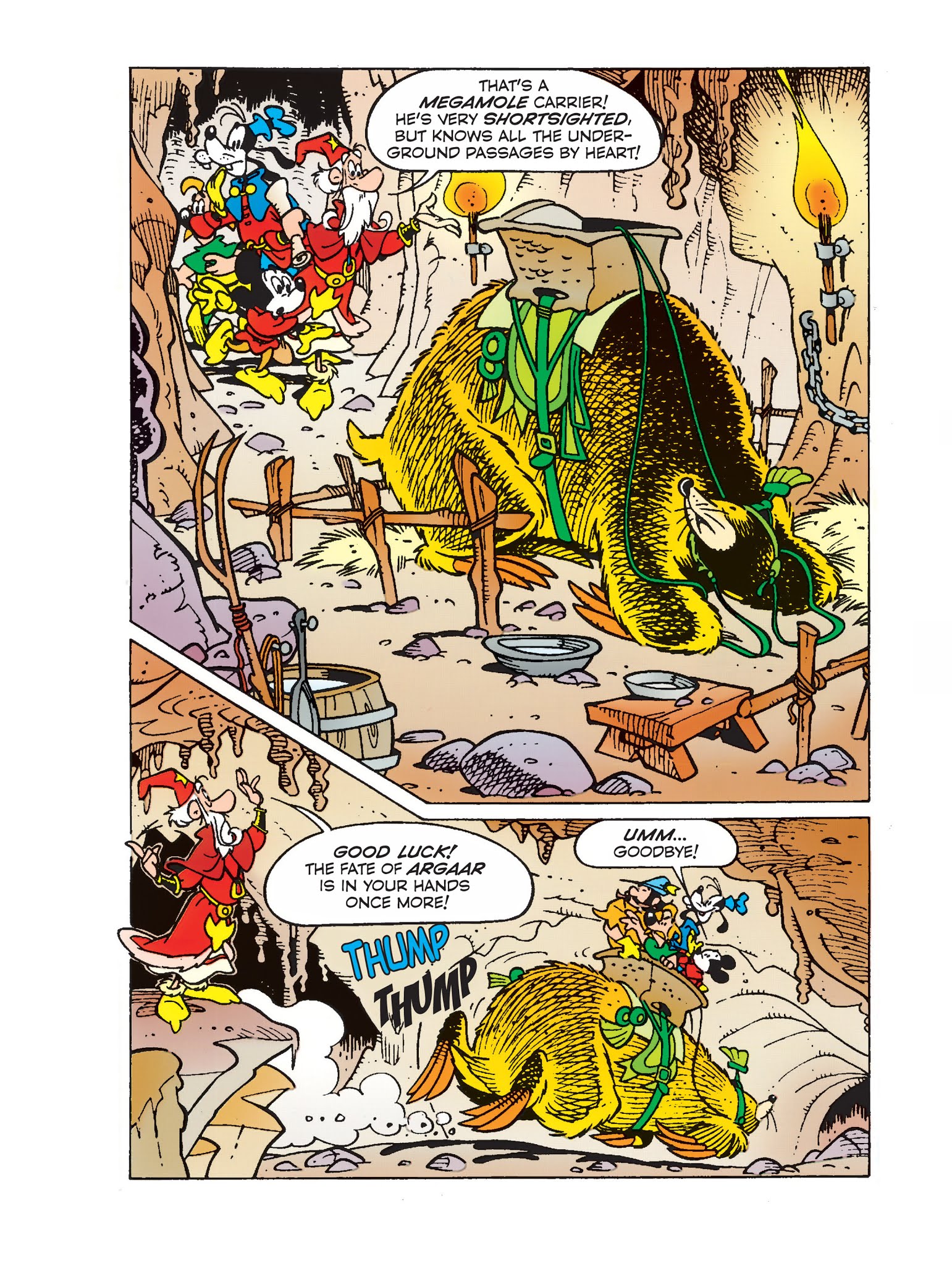 Read online Mickey Mouse and the Sleeping Beauty in the Stars comic -  Issue #1 - 24