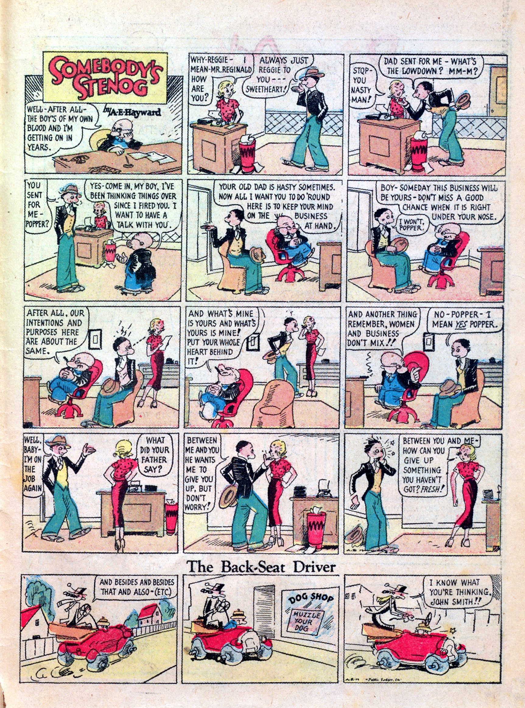 Read online Famous Funnies comic -  Issue #6 - 59