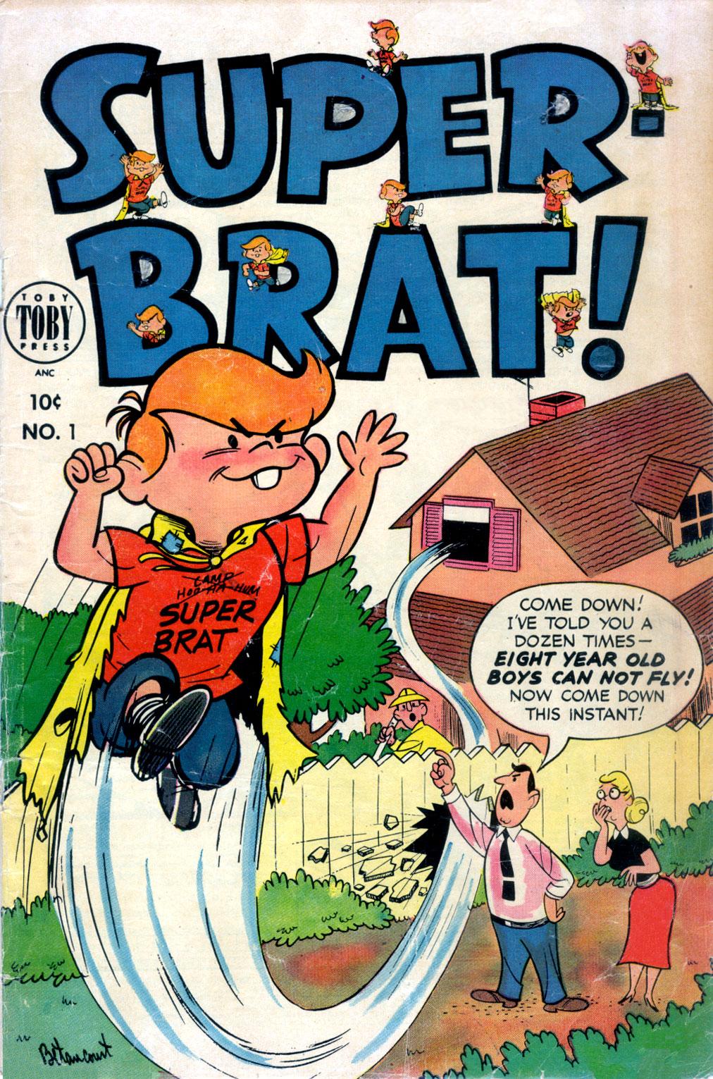 Read online Super-Brat! comic -  Issue #1 - 1