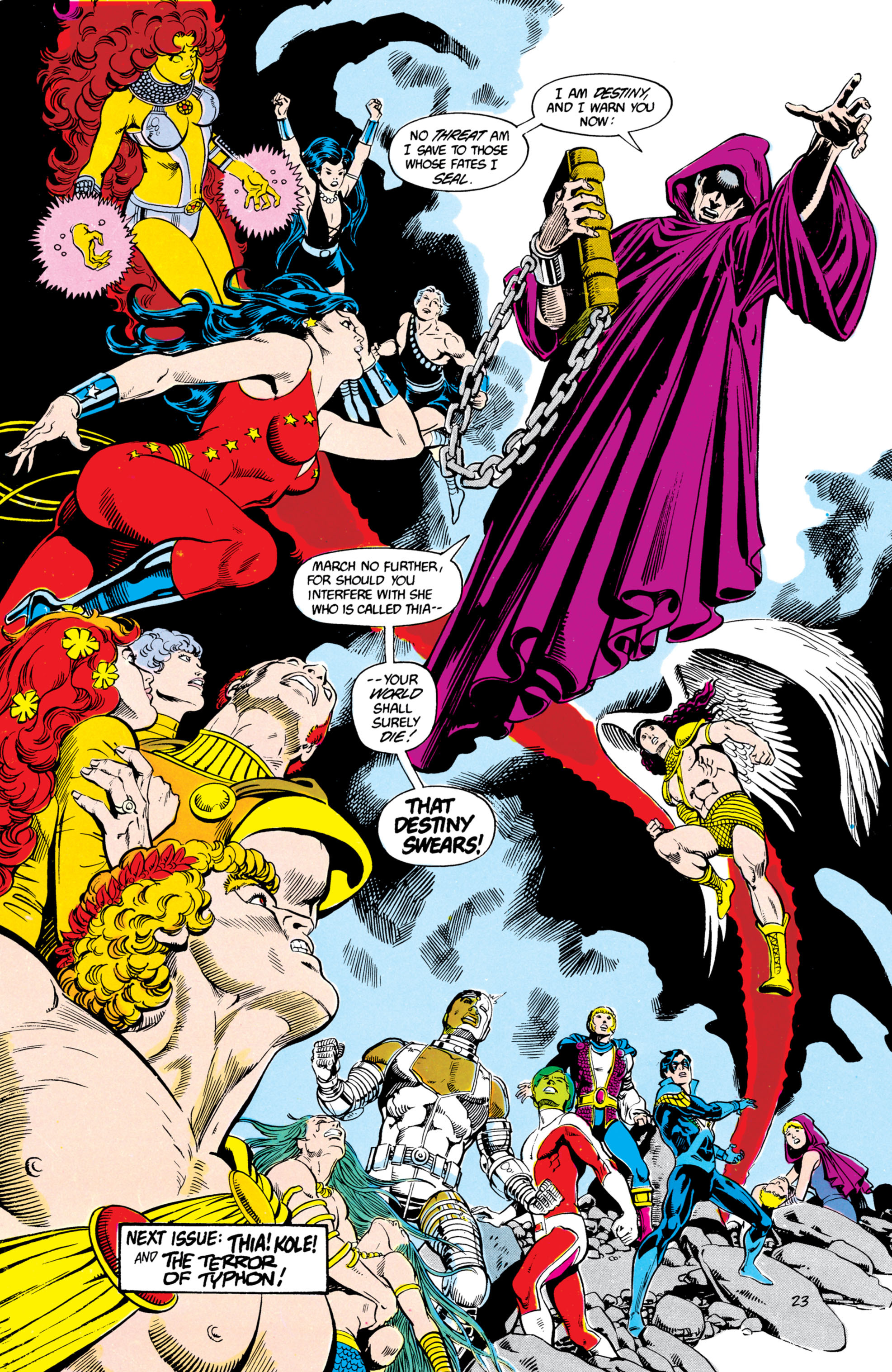 Read online The New Teen Titans (1984) comic -  Issue #8 - 23
