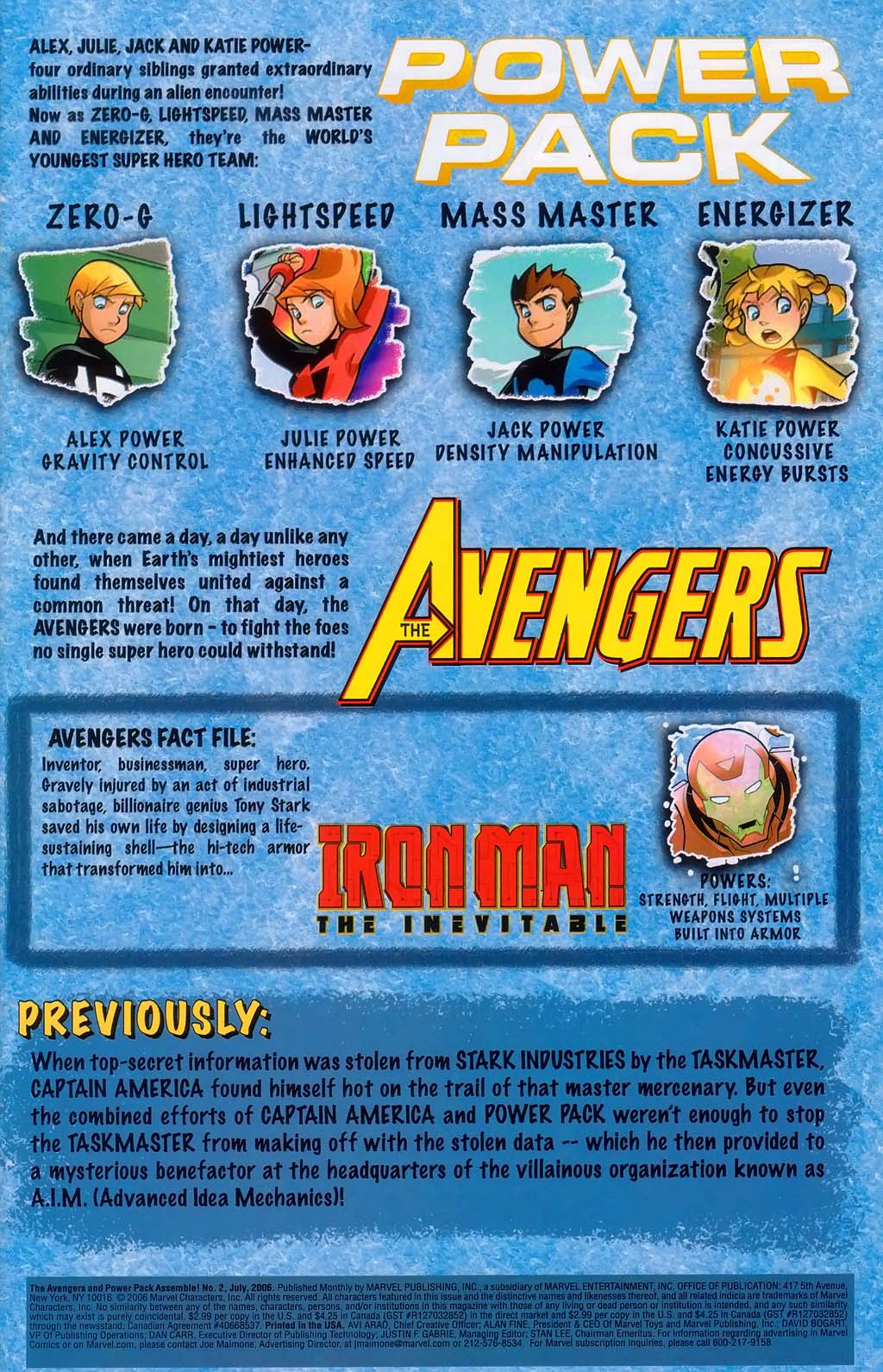 Read online Avengers and Power Pack Assemble! comic -  Issue #2 - 4