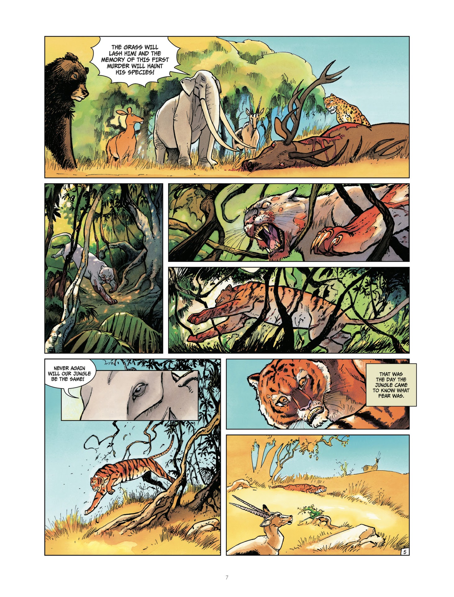 Read online The Last Jungle Book comic -  Issue #2 - 7