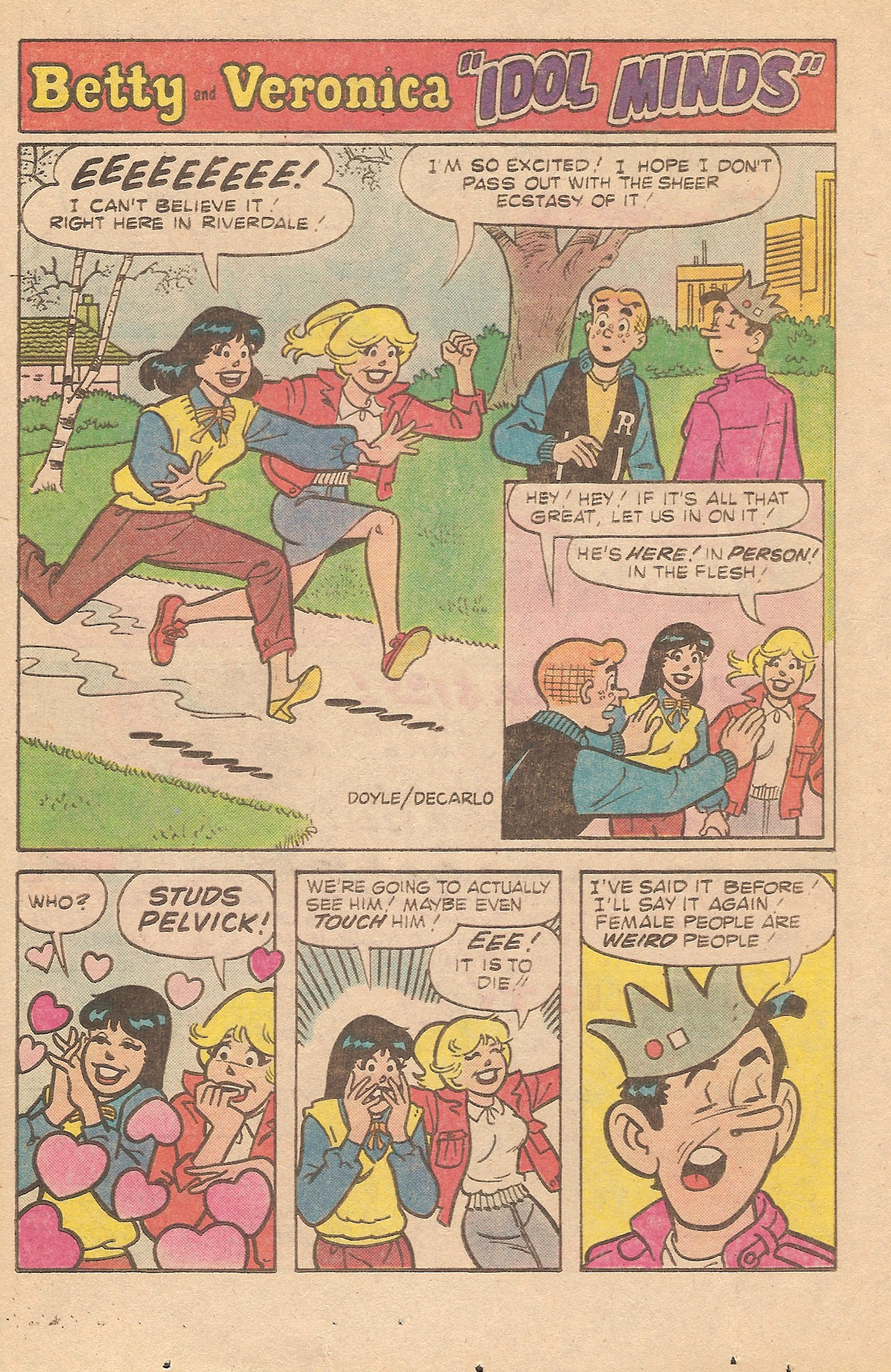 Read online Archie's Girls Betty and Veronica comic -  Issue #329 - 20