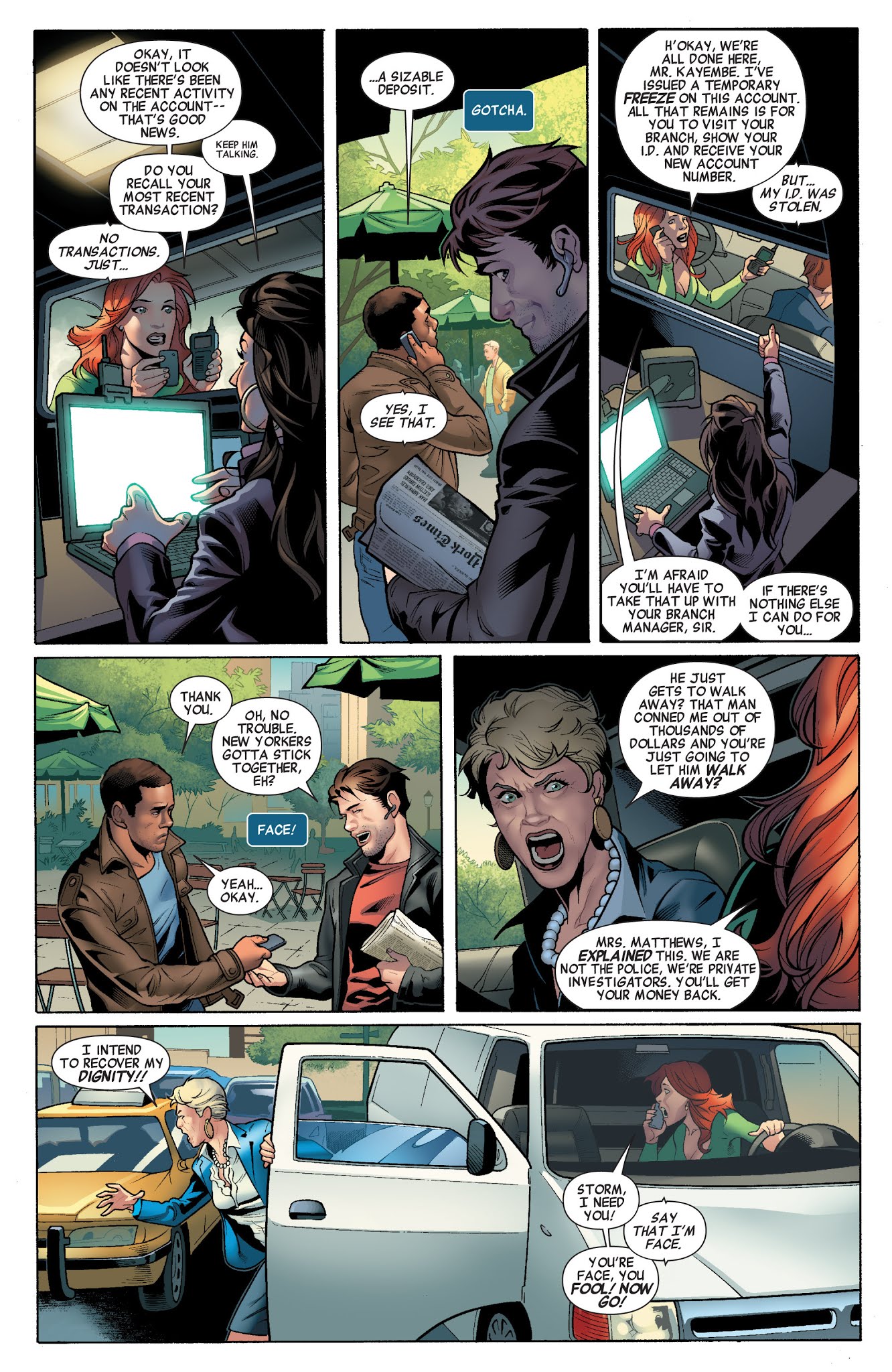 Read online Richard Castle's Storm Season comic -  Issue # TPB - 7