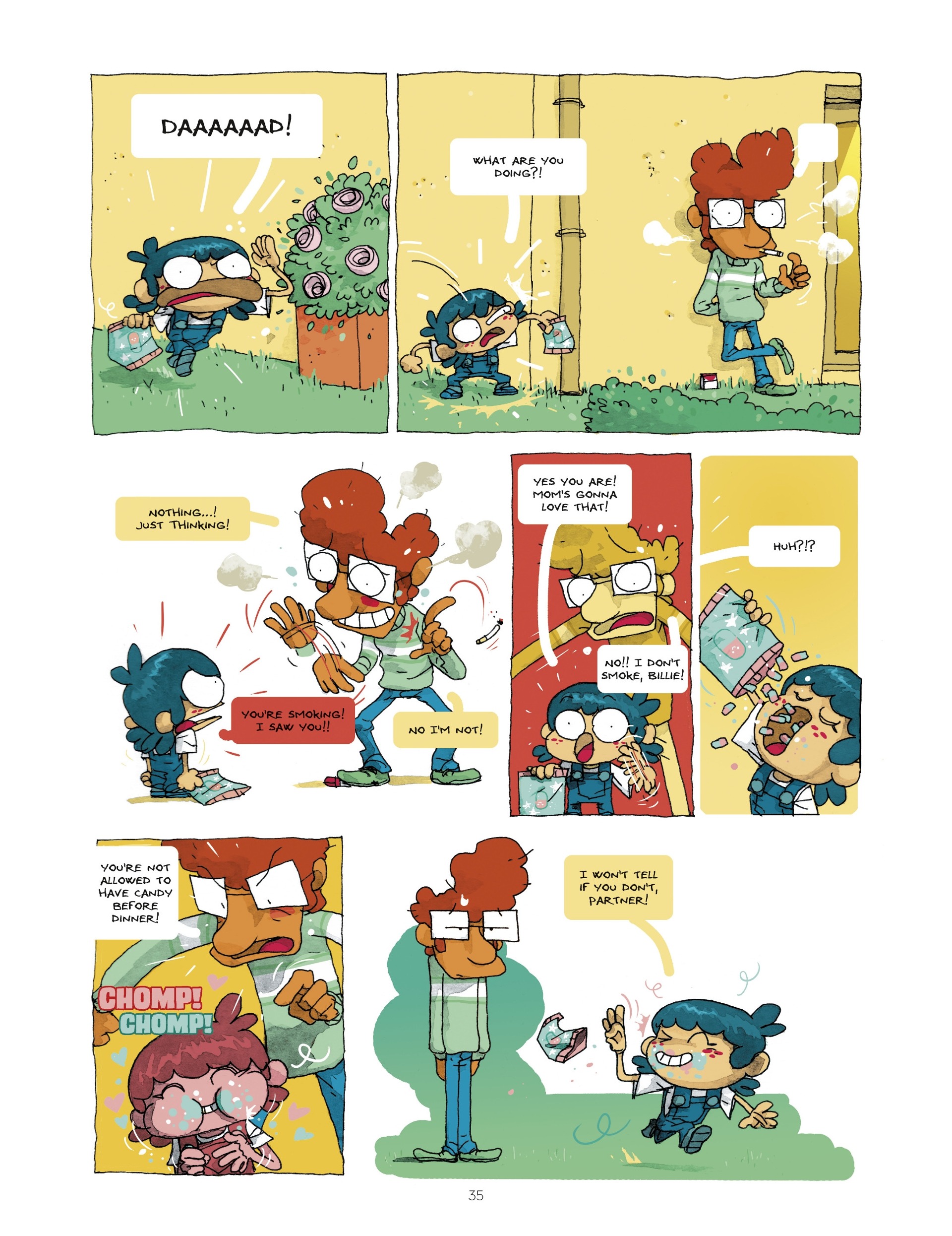 Read online Billie Bang Bang comic -  Issue #1 - 35