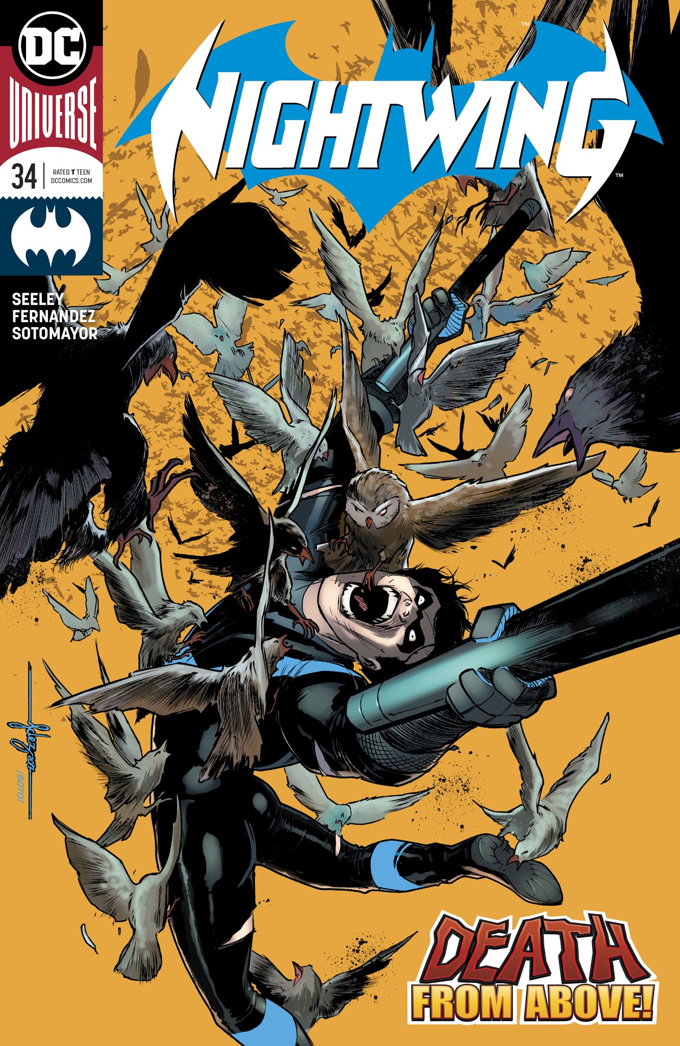 Read online Nightwing (2016) comic -  Issue #34 - 1