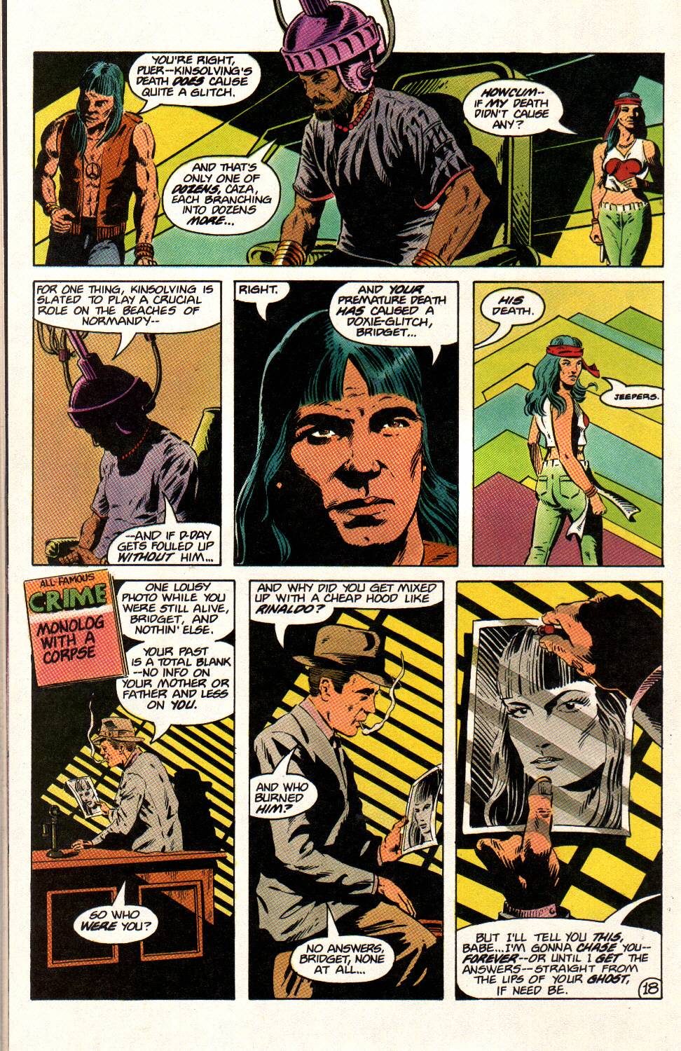 Read online Aztec Ace comic -  Issue #12 - 18