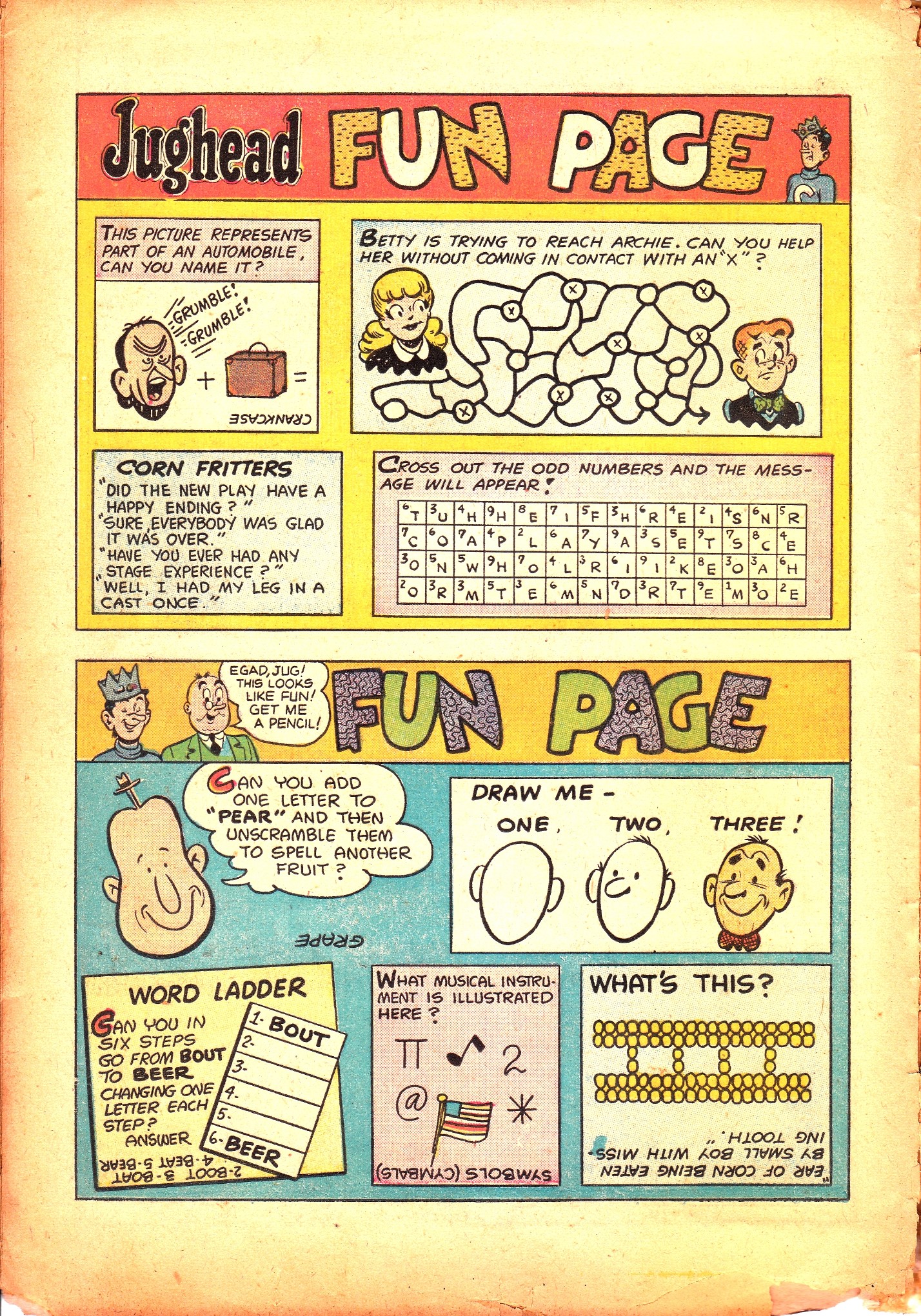 Read online Archie's Pal Jughead comic -  Issue #29 - 12